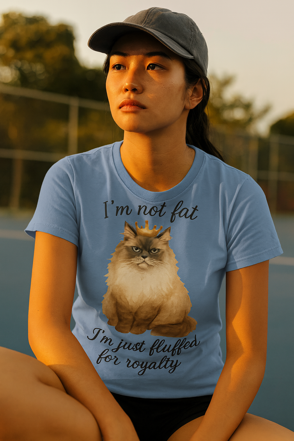 Royal Fluff Cat T-Shirt