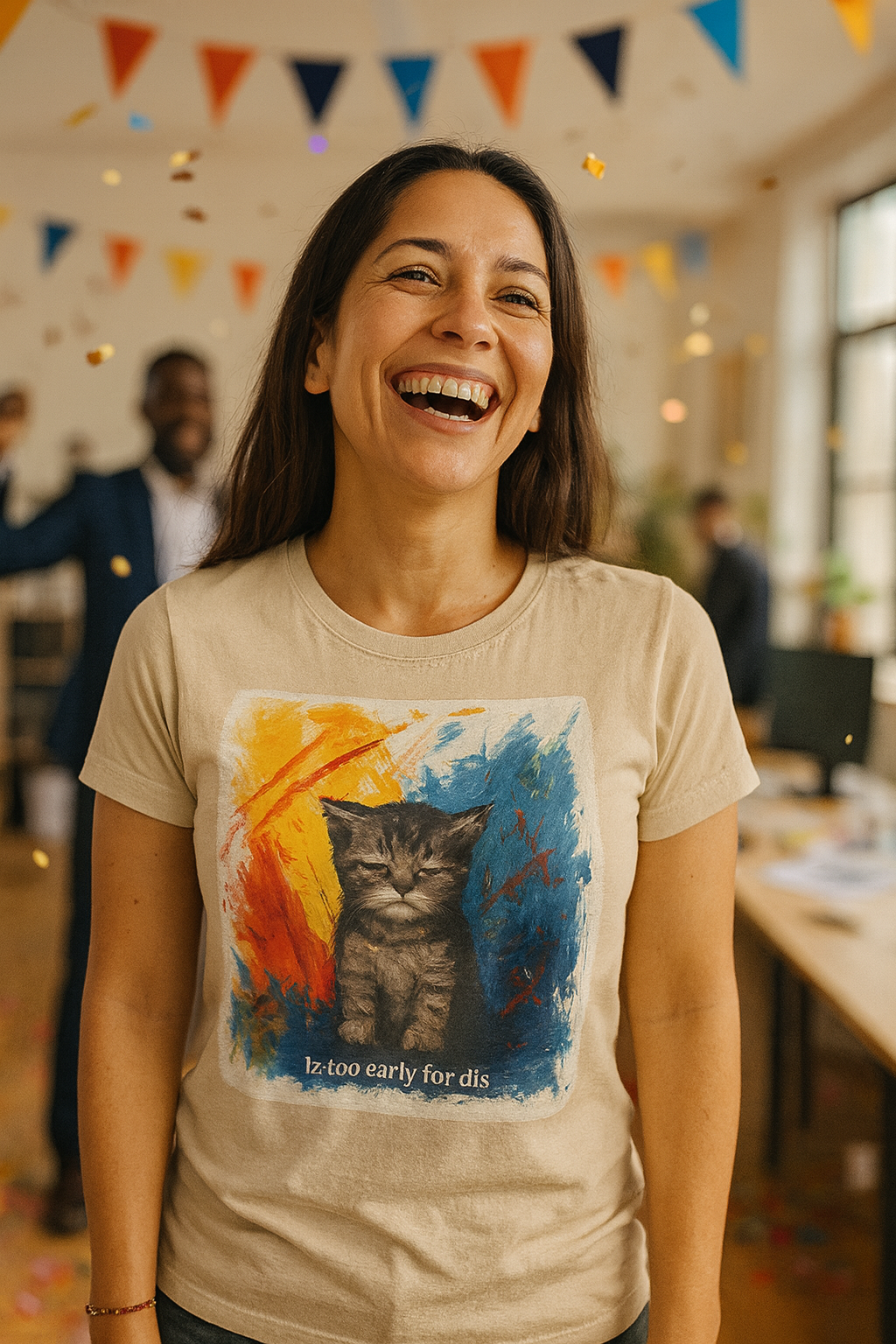 Lazy Morning Cat T-Shirt
