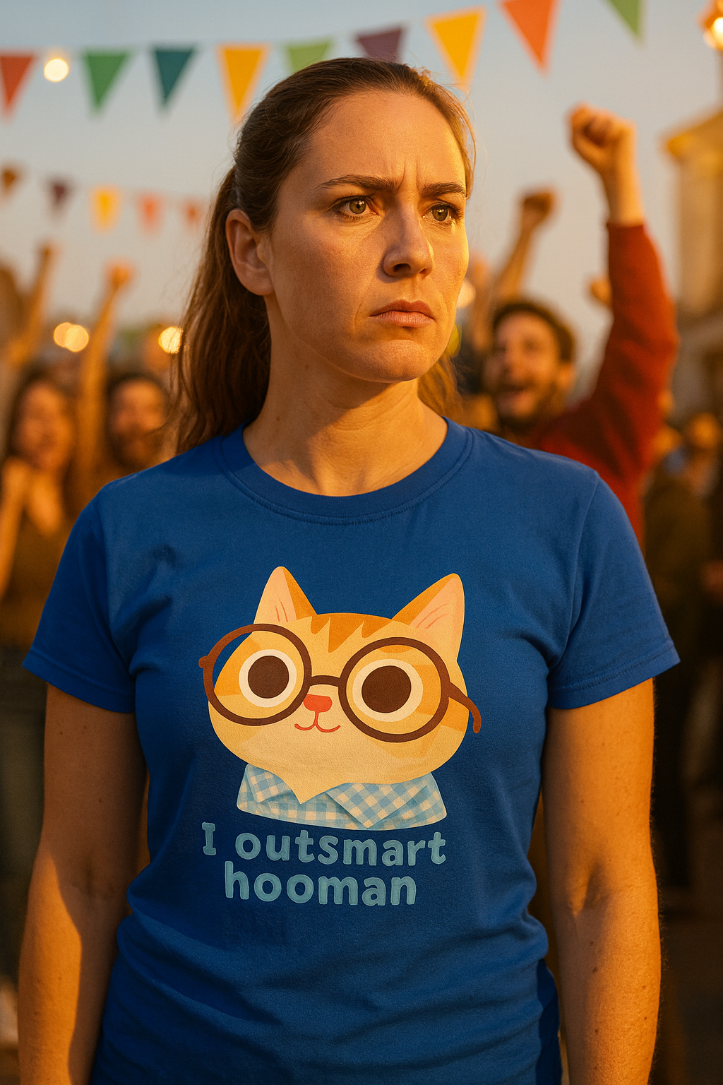 Clever Cat Geek Tee