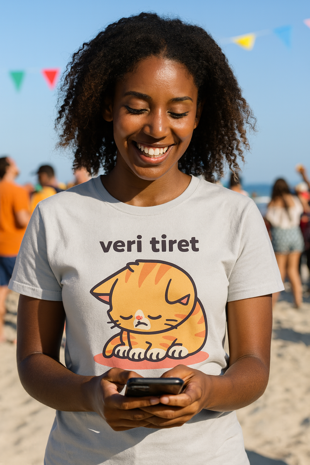 Sleepy Kitty T-Shirt