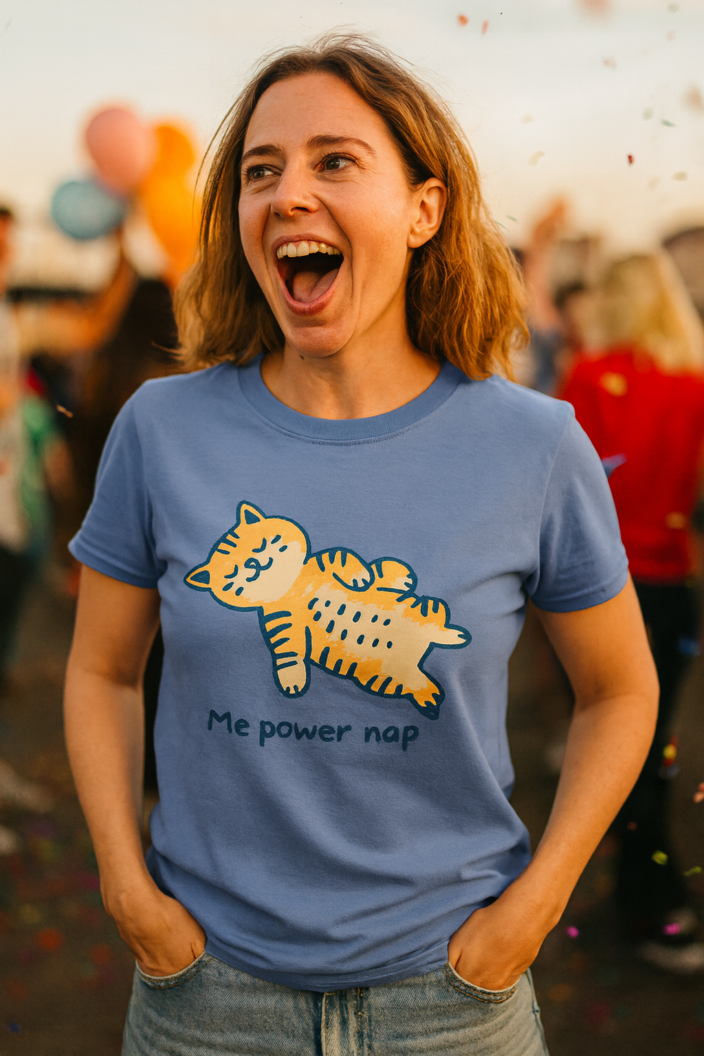 Cat Nap Vibes T-Shirt