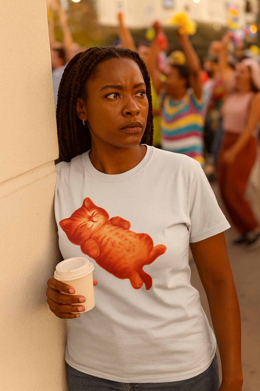 Cute Cozy Cat Nap T-Shirt