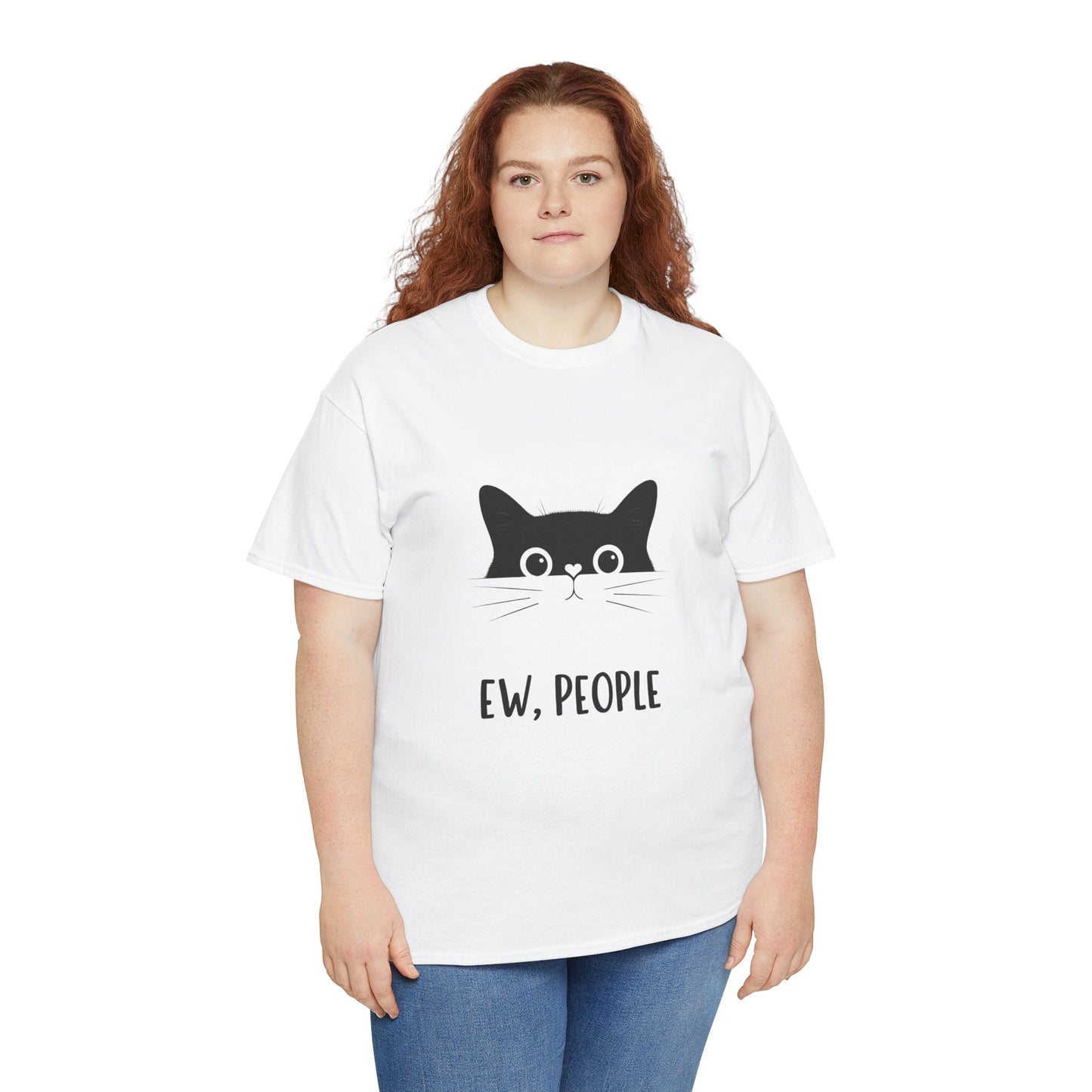 Ew People, Funny Cat Tee