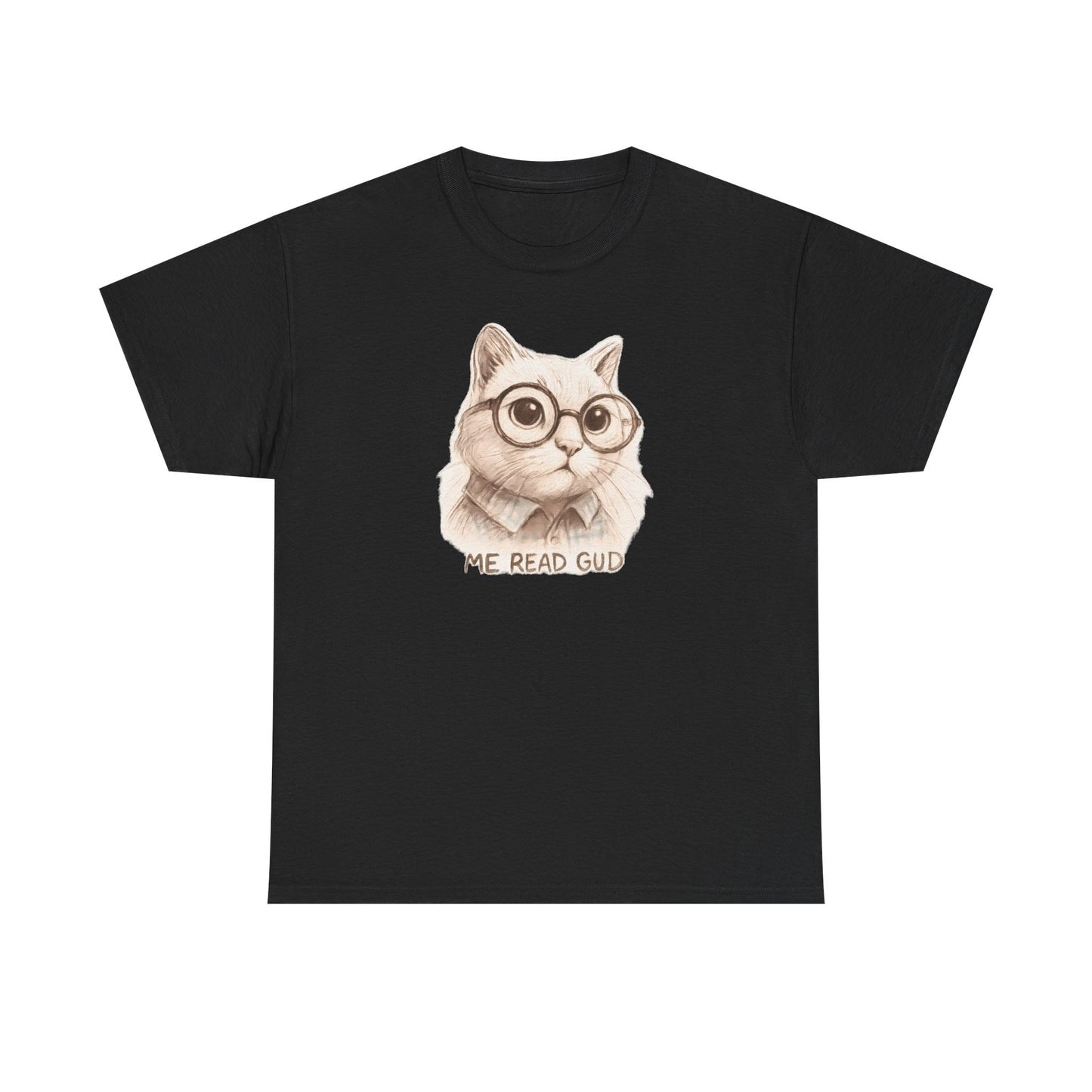 Quirky Cat Scholar Tee