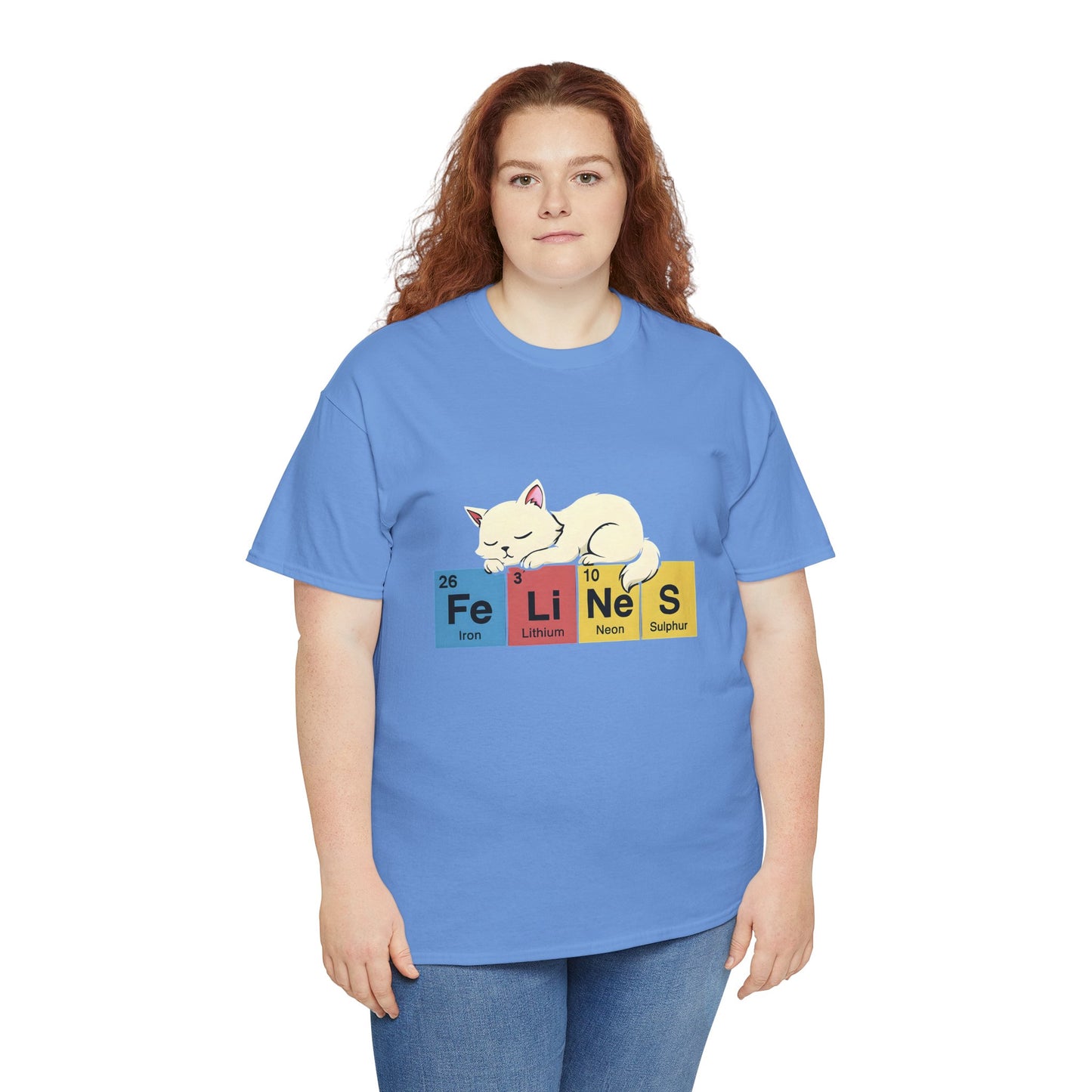 Cat Science Unisex Tee - Cute Feline Periodic Table T-Shirt for Cat Lovers