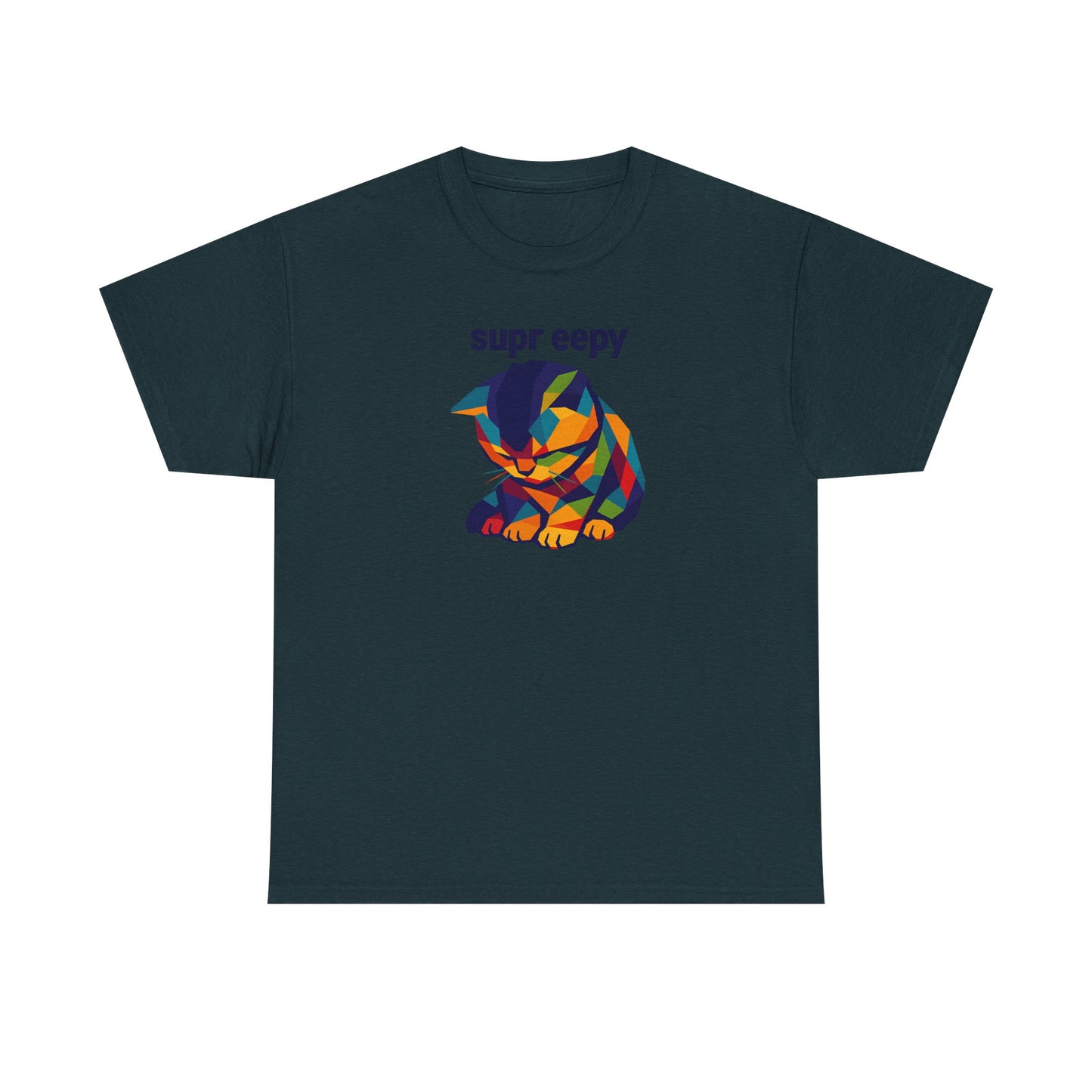 Colorful Cat Dreamer T-Shirt