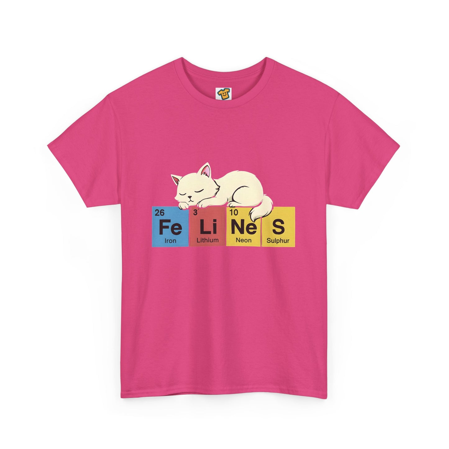 Cat Science Unisex Tee - Cute Feline Periodic Table T-Shirt for Cat Lovers