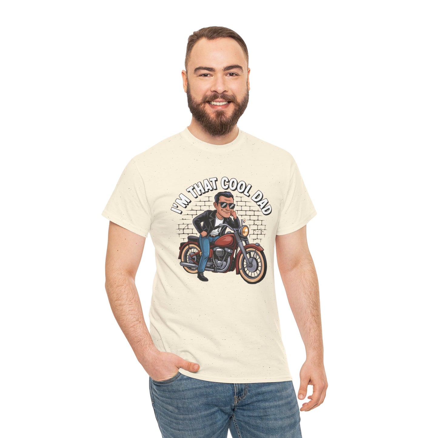 Cool Dad Unisex Tee Shirt - I'm that cool dad design