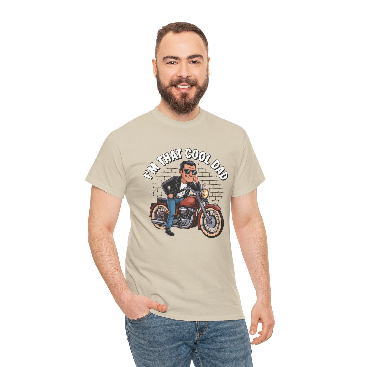 Cool Dad Unisex Tee Shirt - I'm that cool dad design