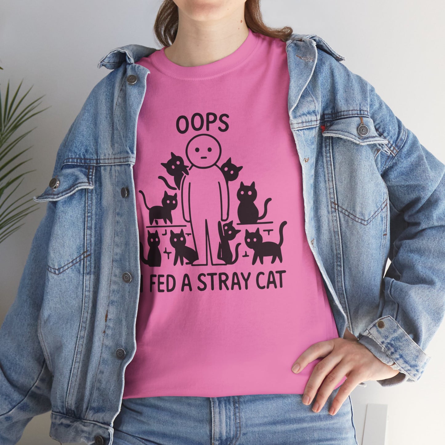 Funny Stray Cats Oops Unisex Tee