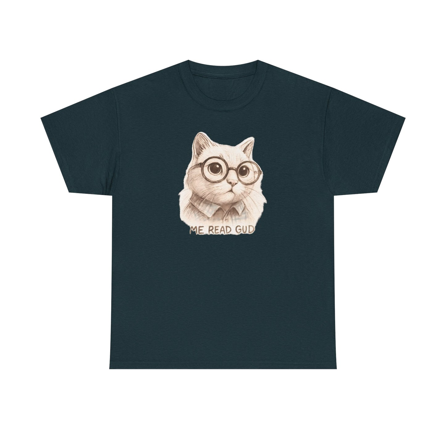 Quirky Cat Scholar Tee