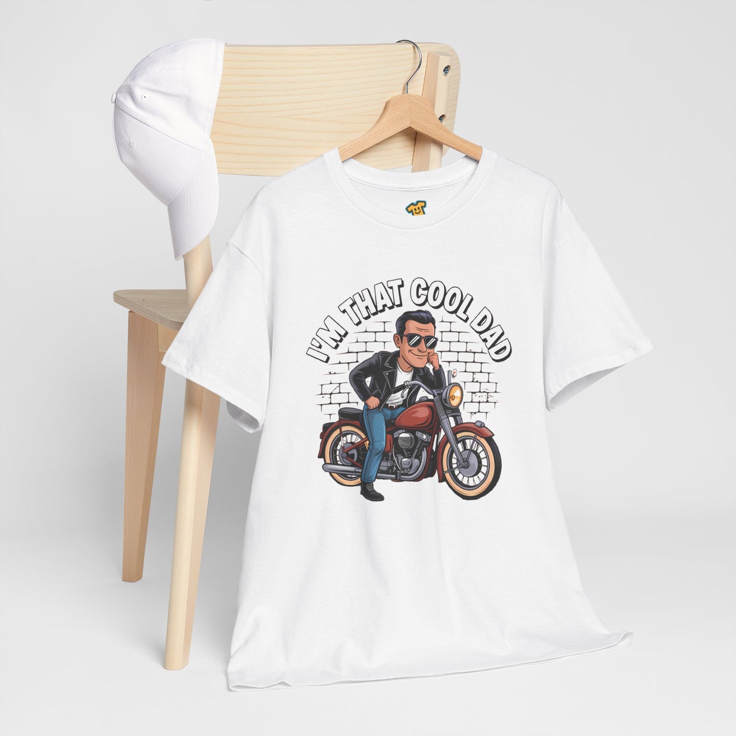 Cool Dad Unisex Tee Shirt - I'm that cool dad design