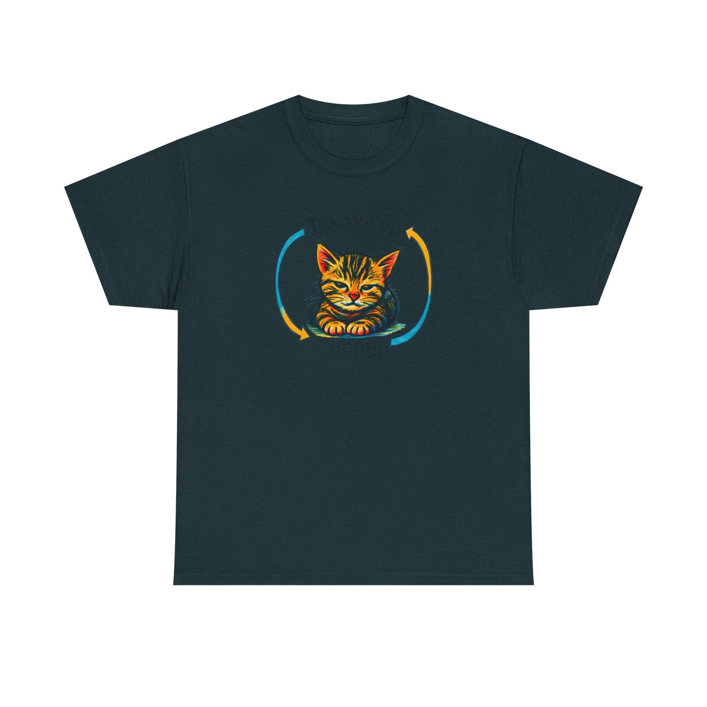 Sleepy Cat Vibes T-shirt