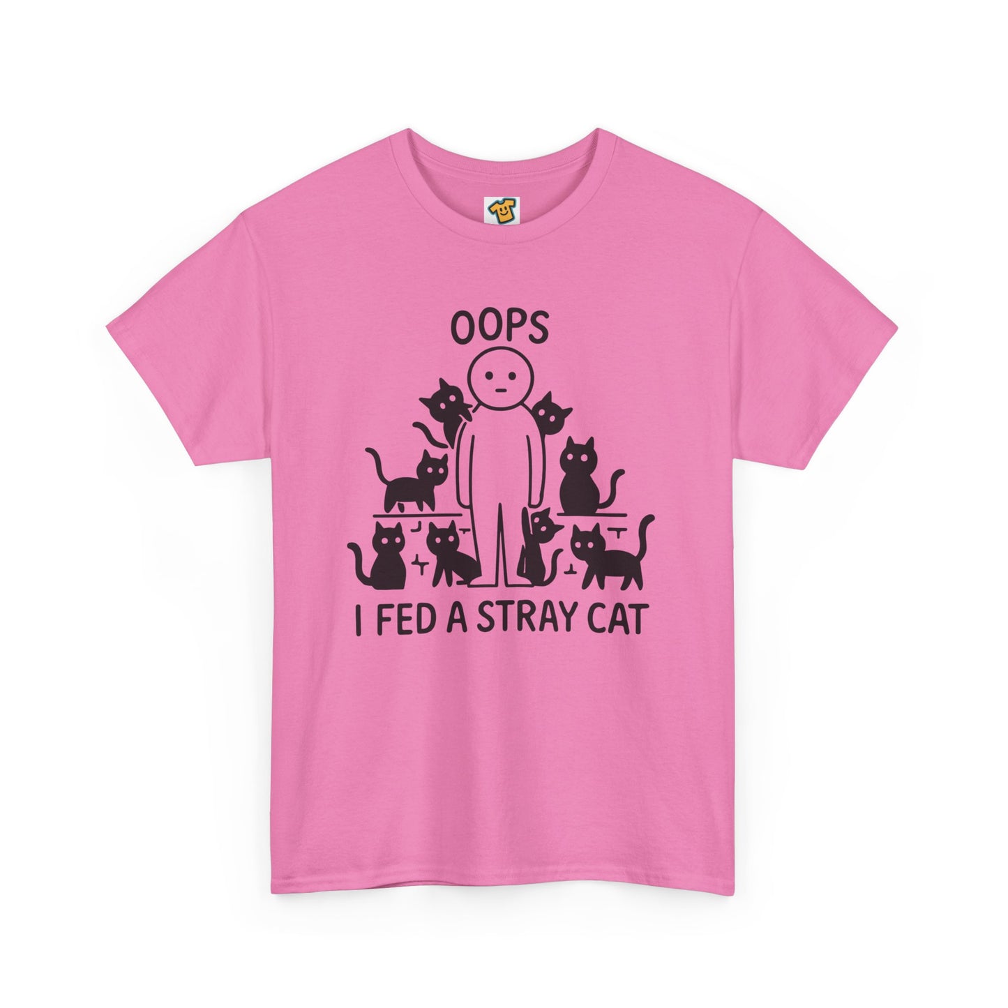 Funny Stray Cats Oops Unisex Tee