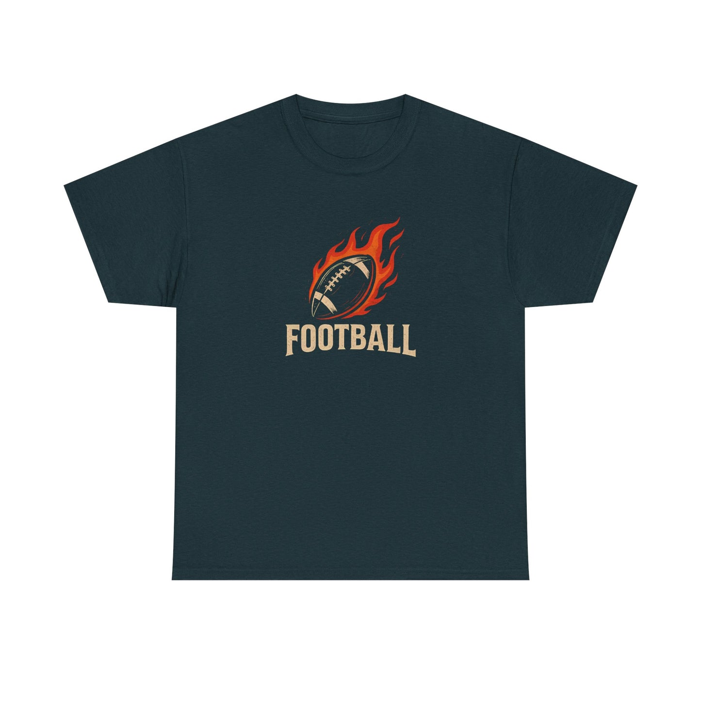 Fiery Football Frenzy T-Shirt