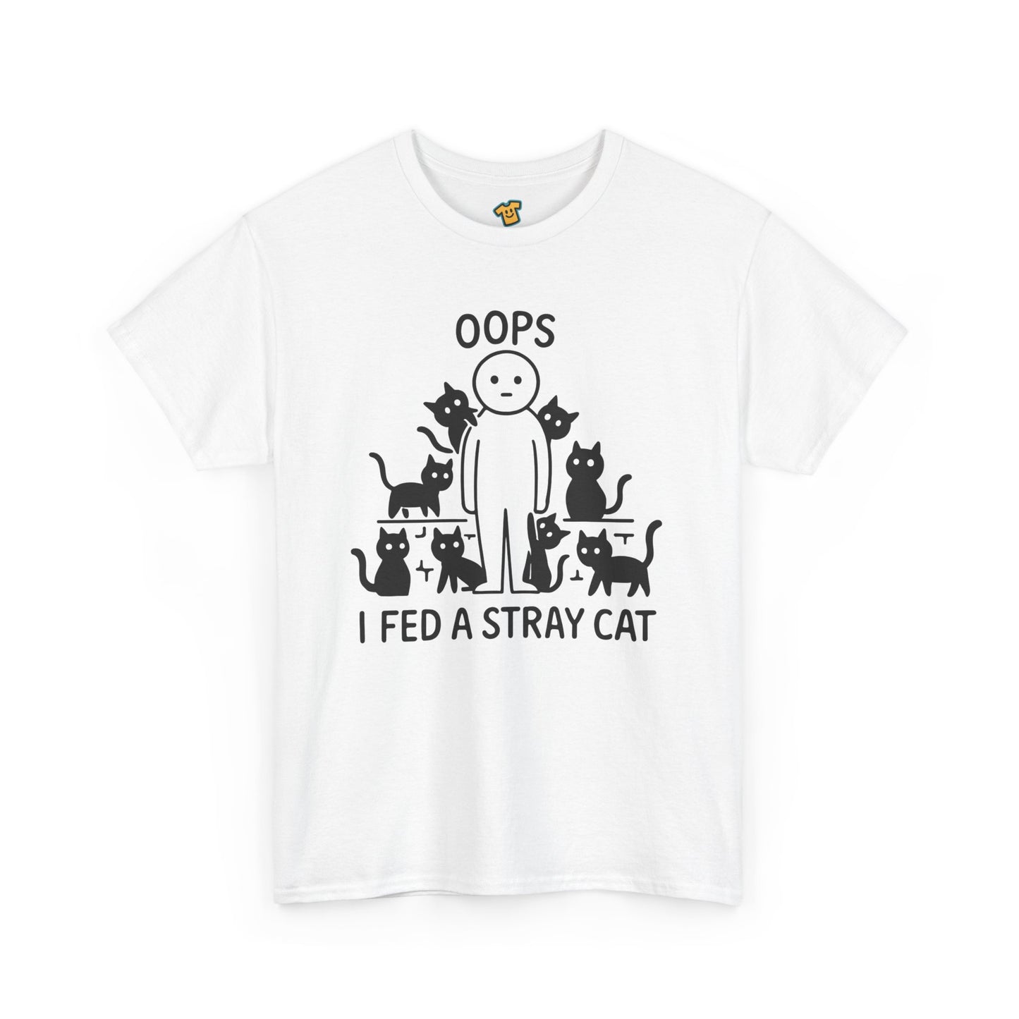 Funny Stray Cats Oops Unisex Tee