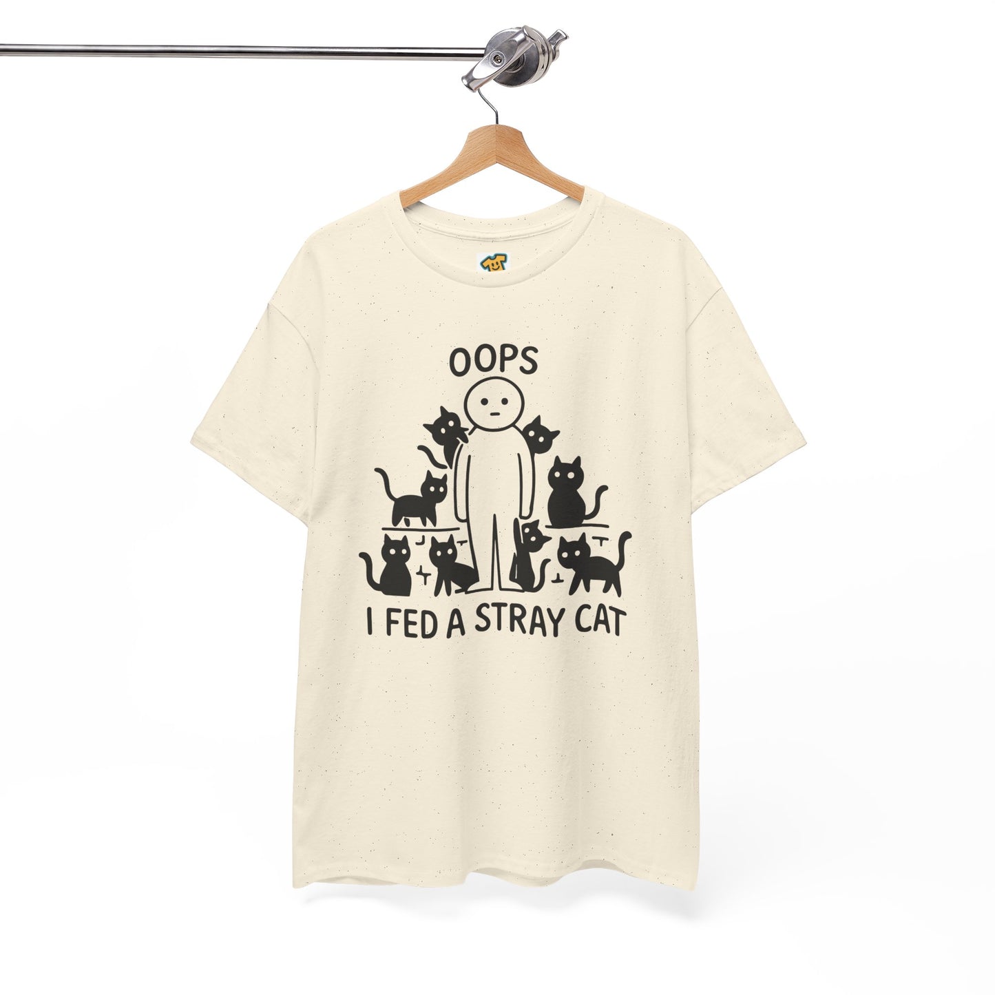 Funny Stray Cats Oops Unisex Tee