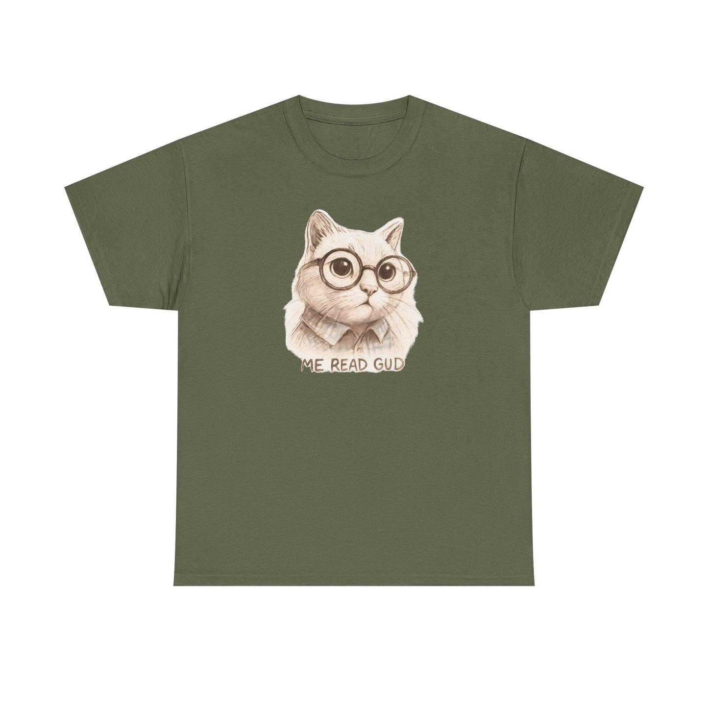 Quirky Cat Scholar Tee