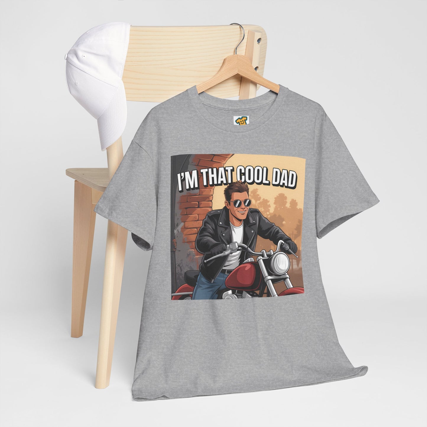 Cool Dad Unisex Tee - Perfect gift for fathers, Father's Day, birthdays, and everyday wear