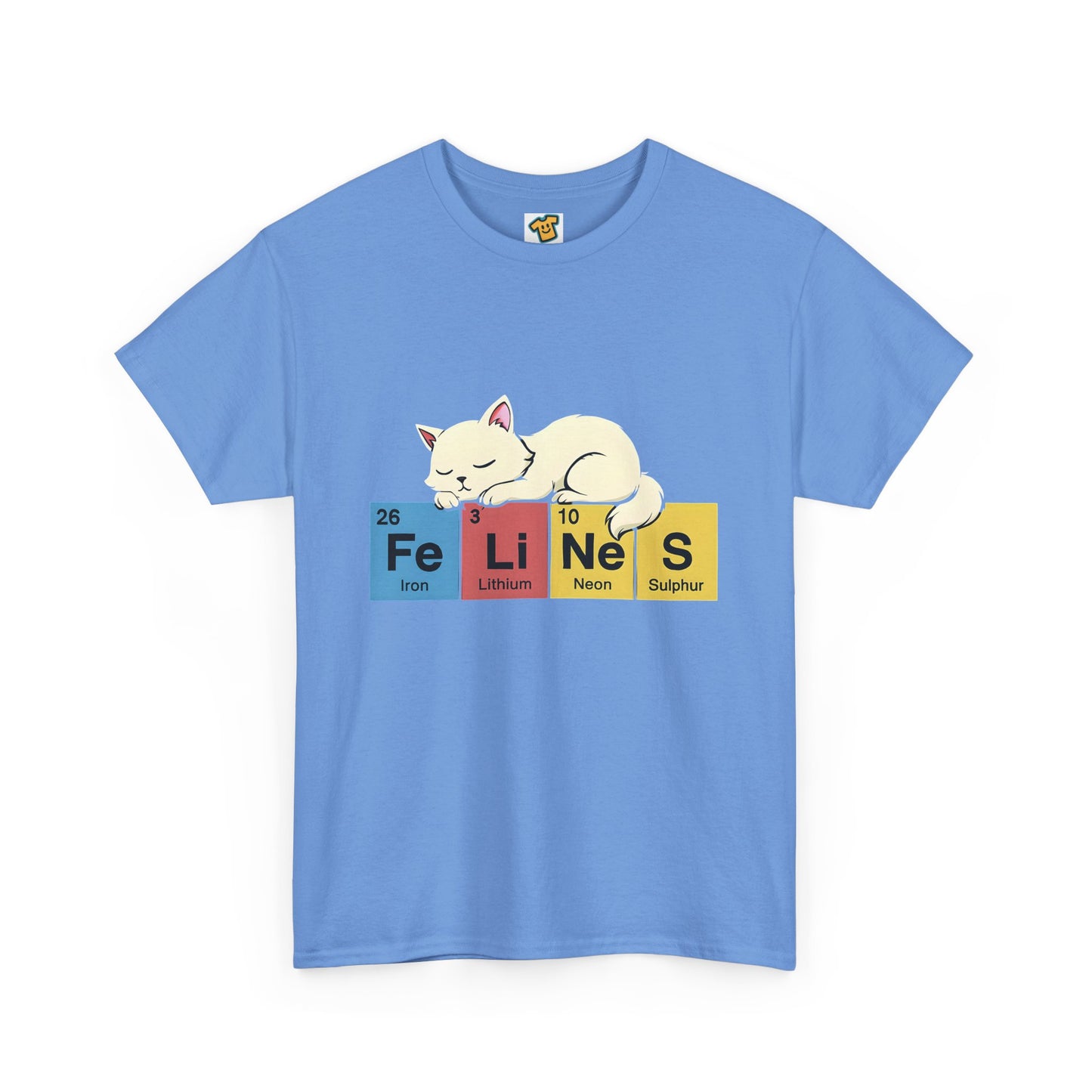 Cat Science Unisex Tee - Cute Feline Periodic Table T-Shirt for Cat Lovers