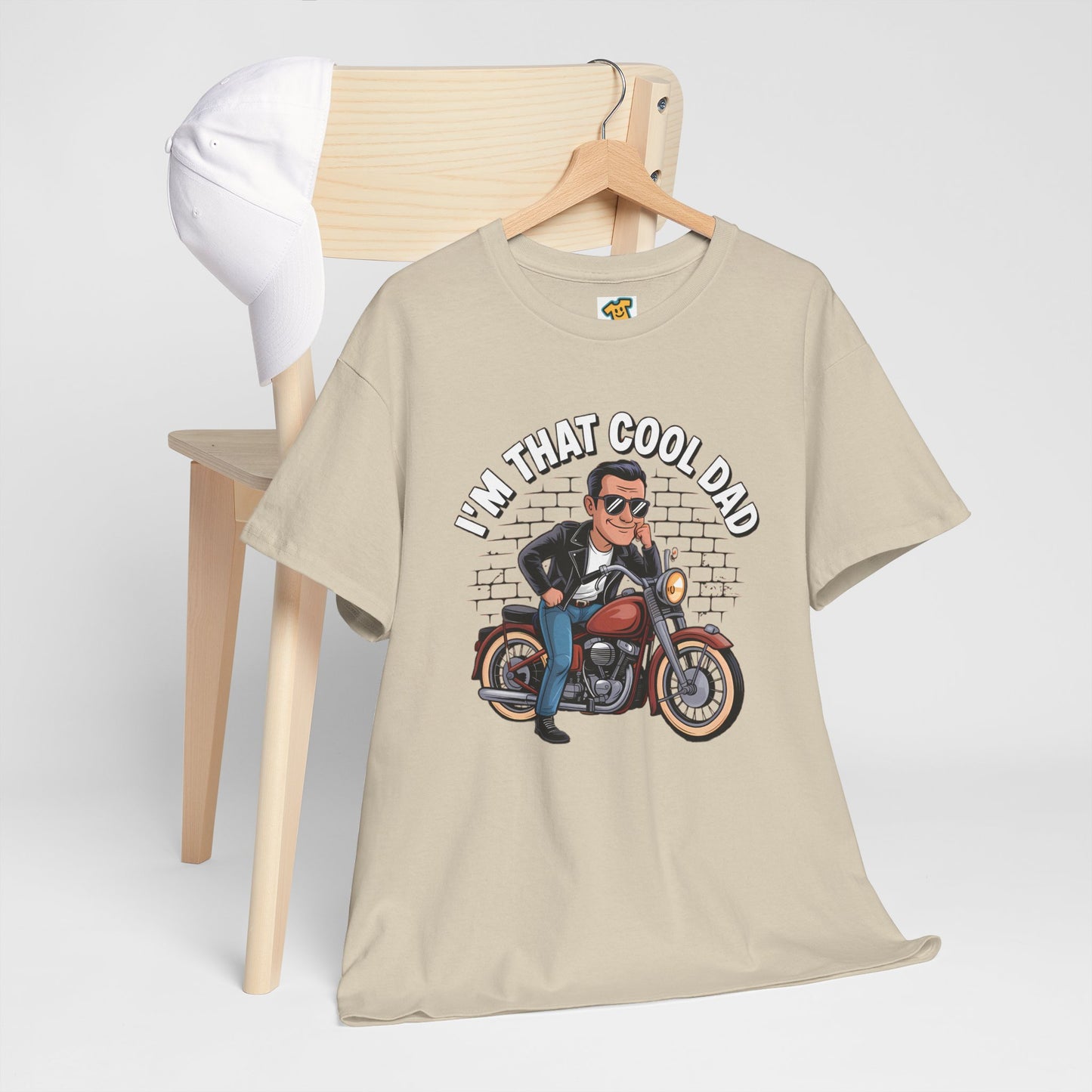 Cool Dad Unisex Tee Shirt - I'm that cool dad design