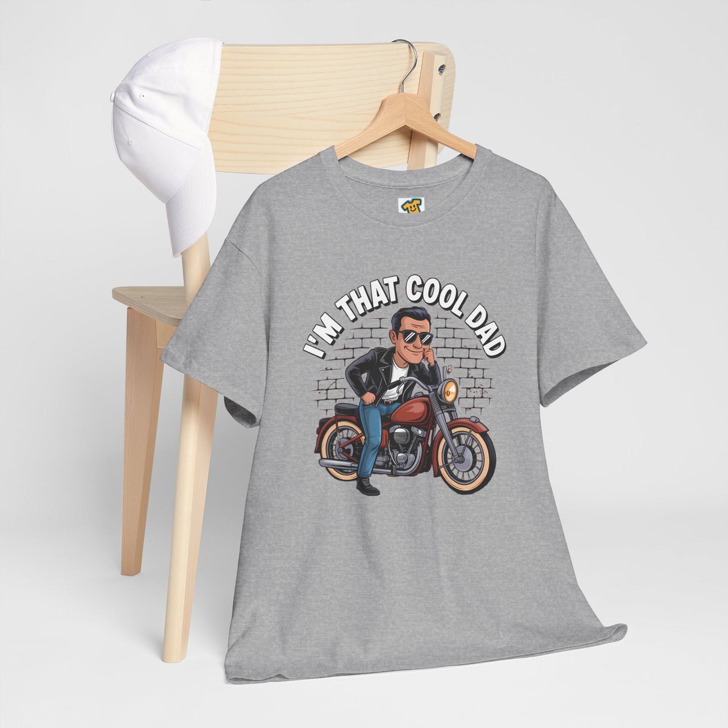 Cool Dad Unisex Tee Shirt - I'm that cool dad design