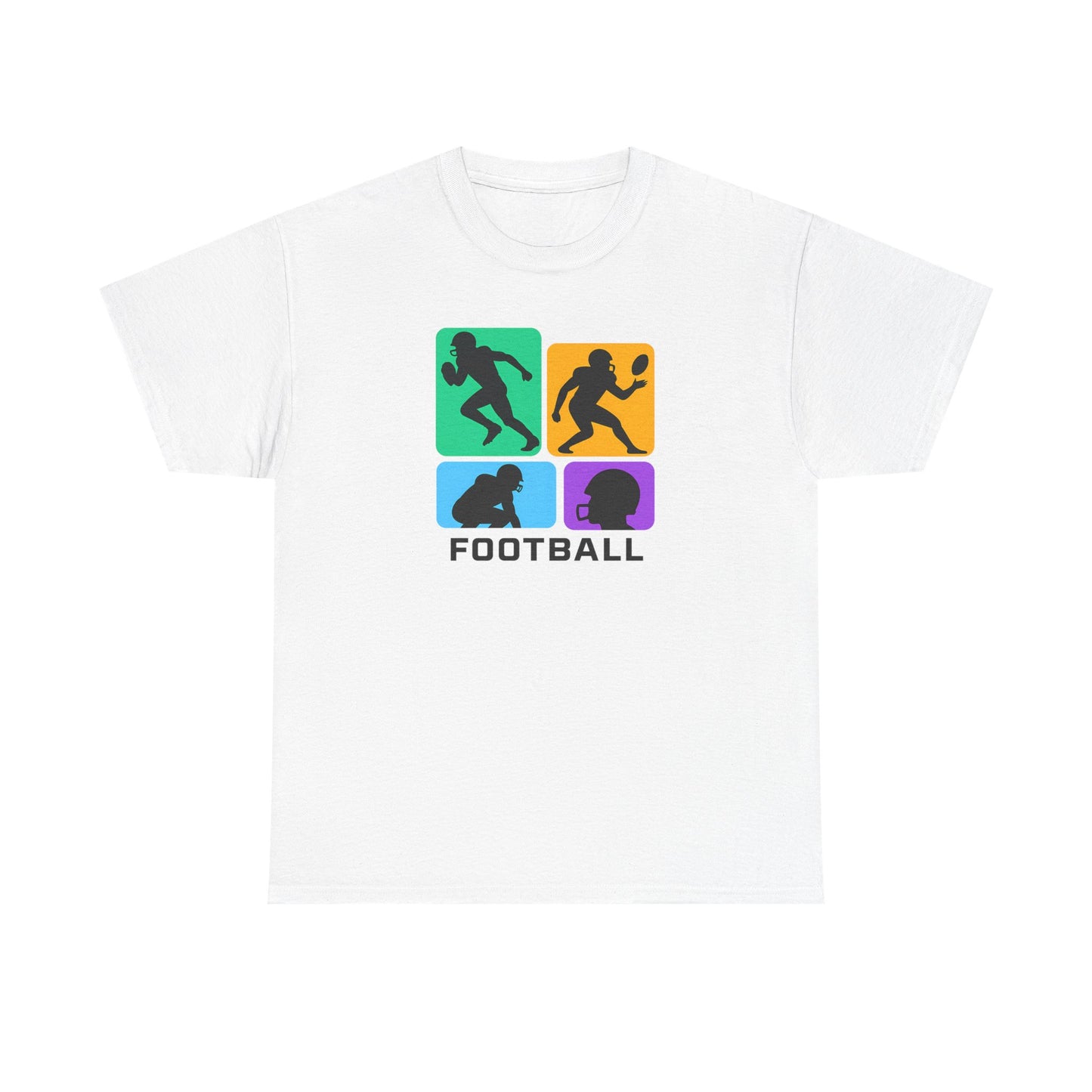 Vibrant Football Action T-Shirt