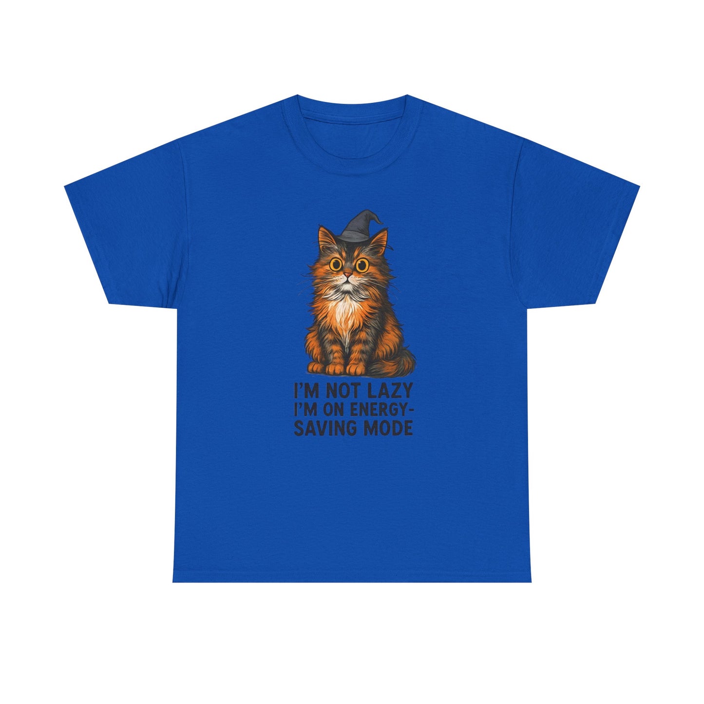 Chill Cat Energy-Saving Mode T-Shirt