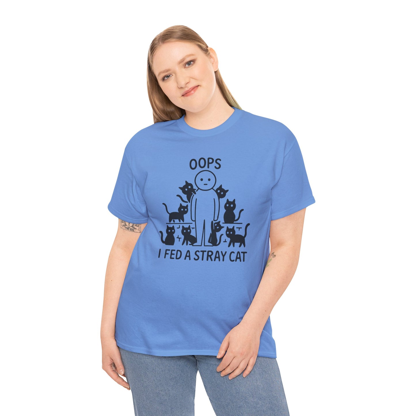Funny Stray Cats Oops Unisex Tee