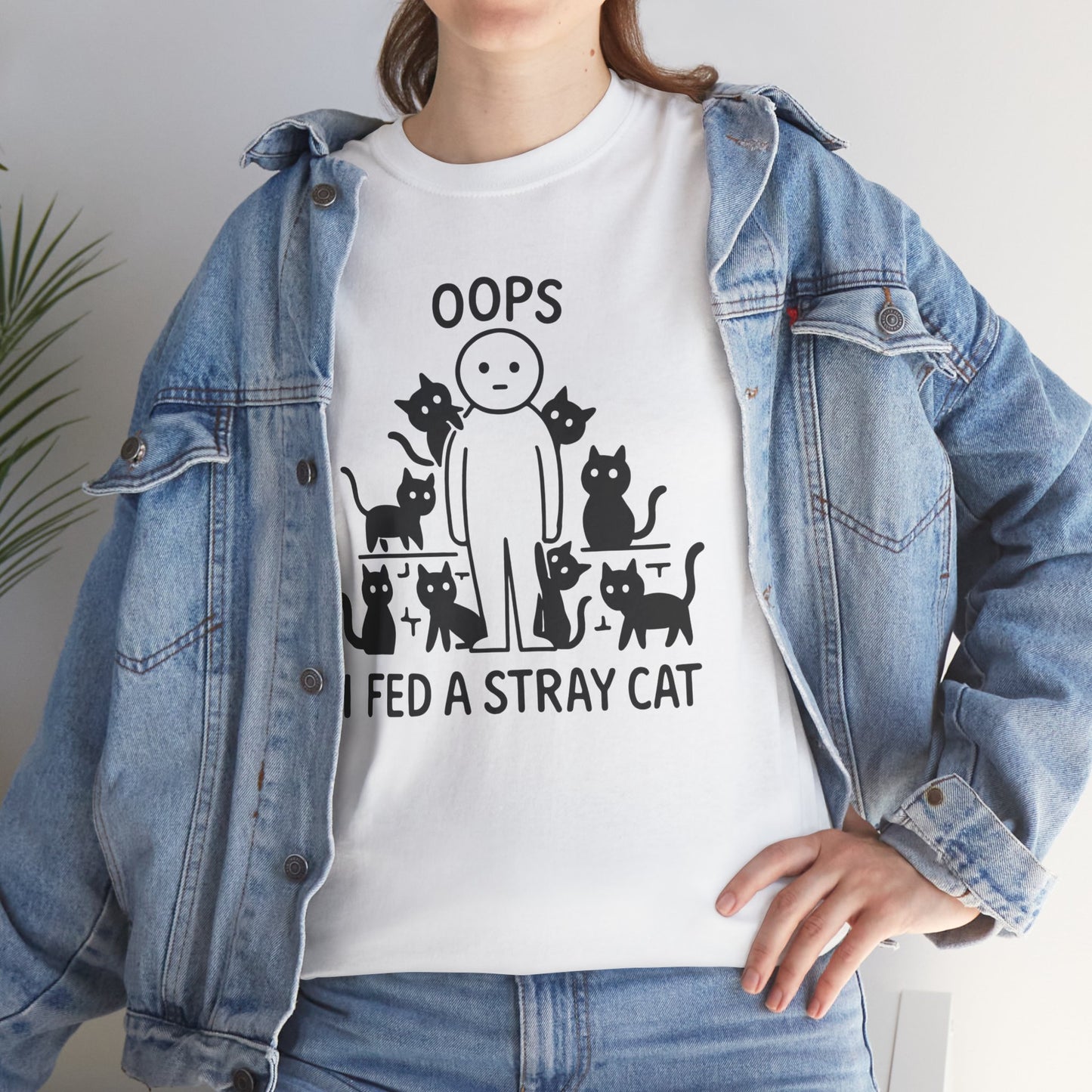 Funny Stray Cats Oops Unisex Tee