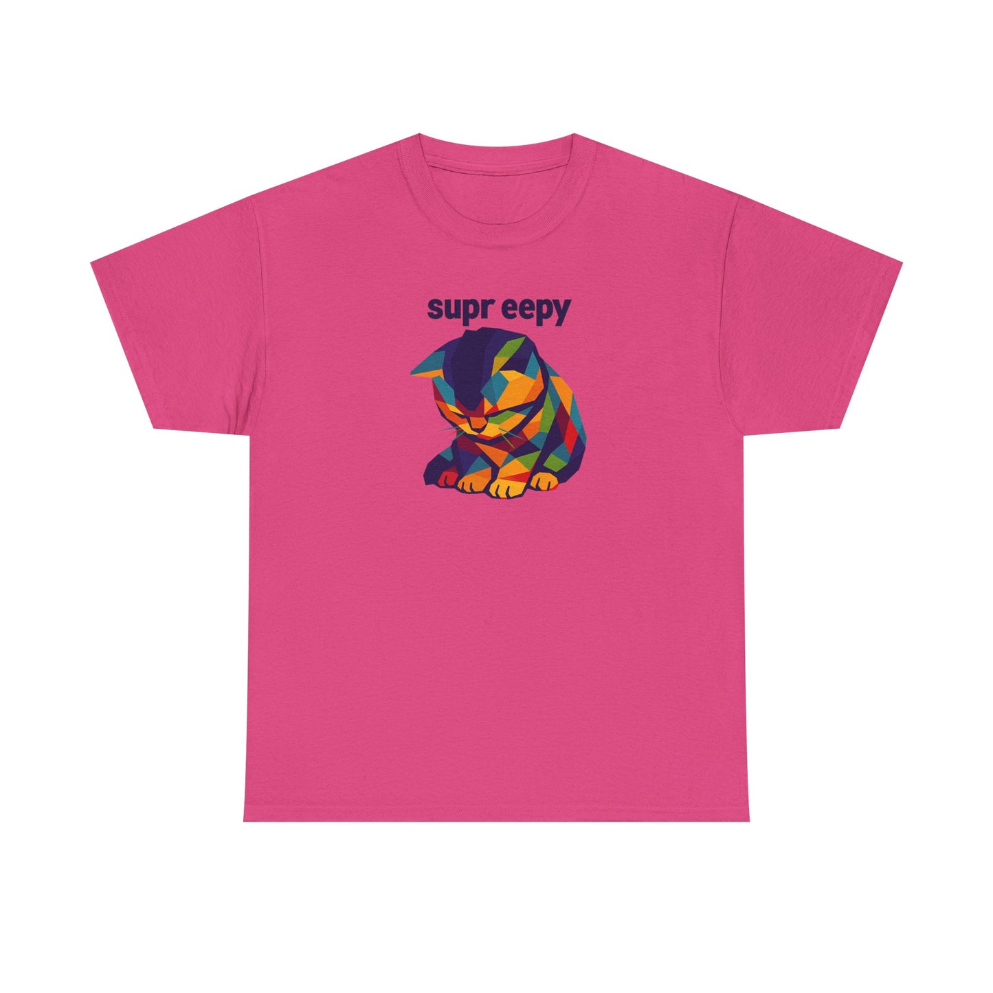 Colorful Cat Dreamer T-Shirt