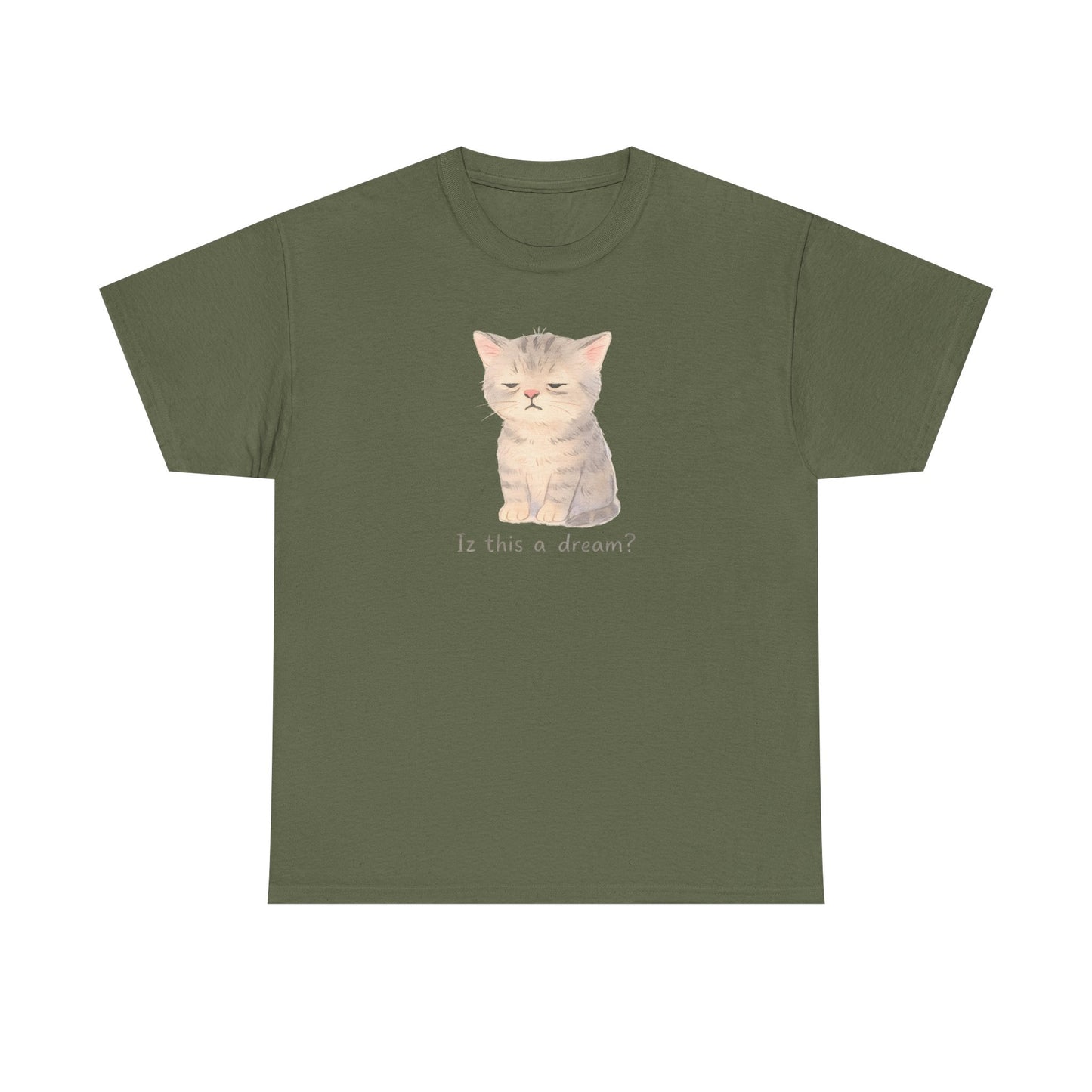Dreamy Cat T-Shirt: Feline Fantasy
