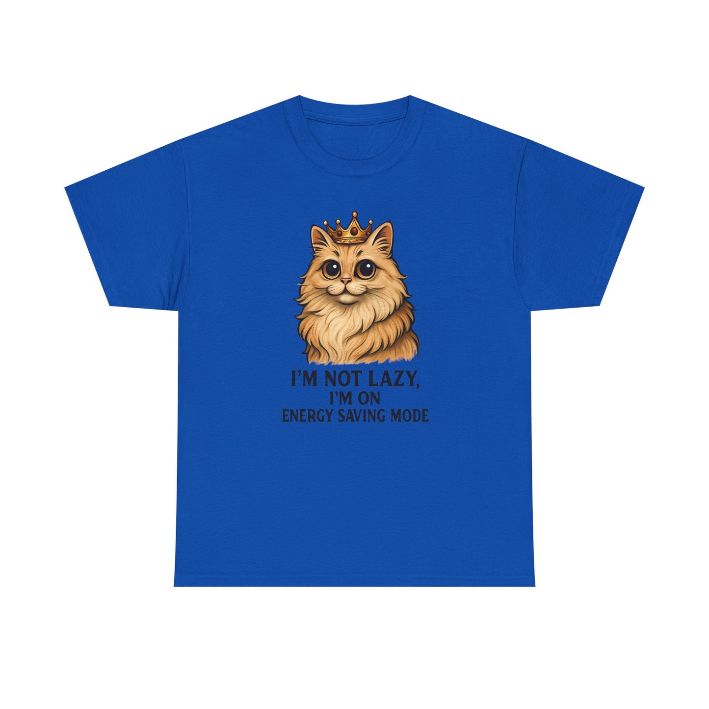 Royal Energy Saving Cat T-Shirt