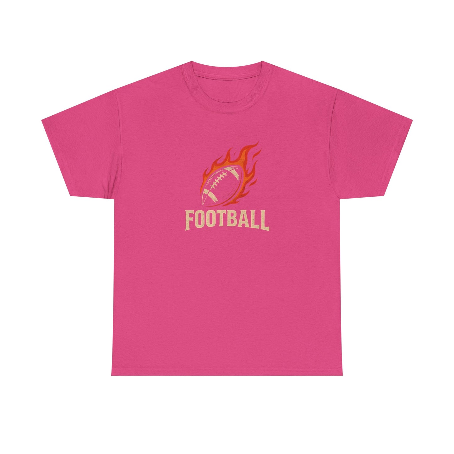 Fiery Football Frenzy T-Shirt