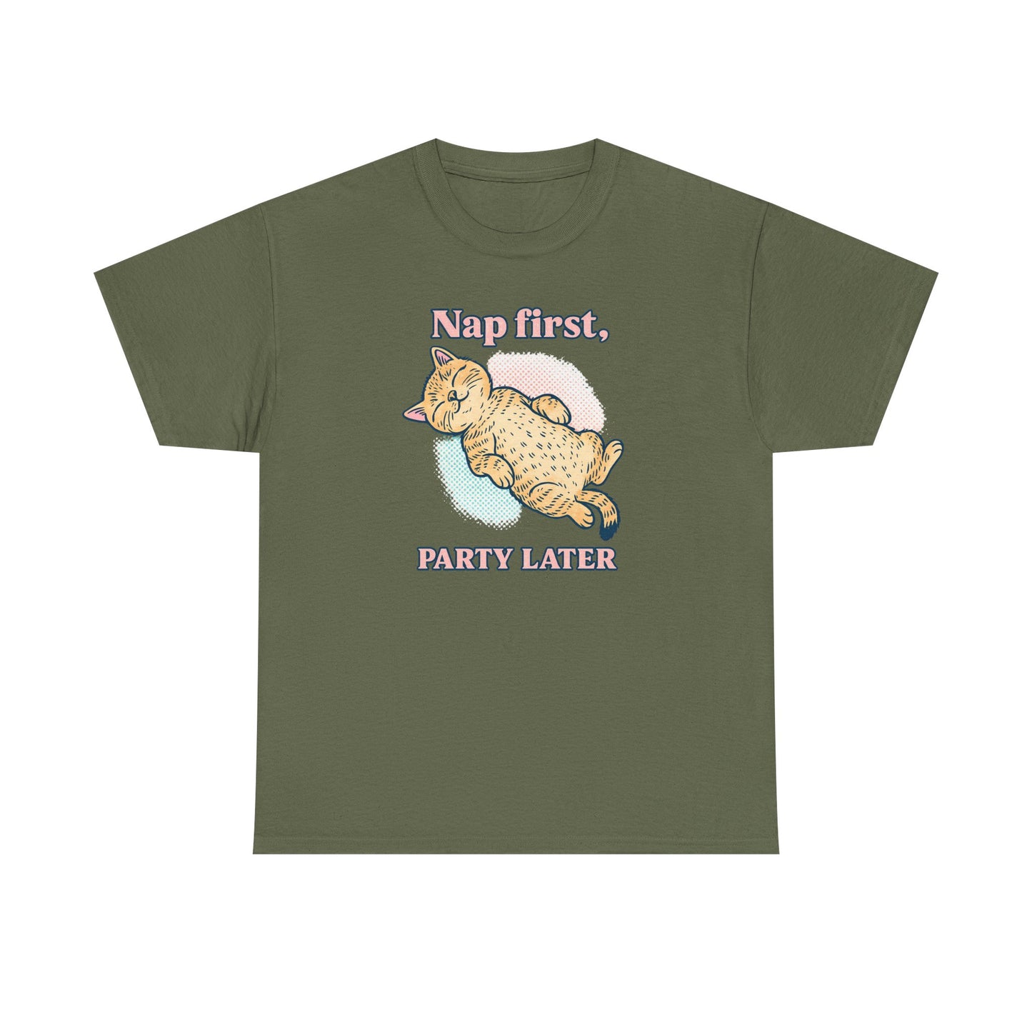 Cat Nap Party T-Shirt