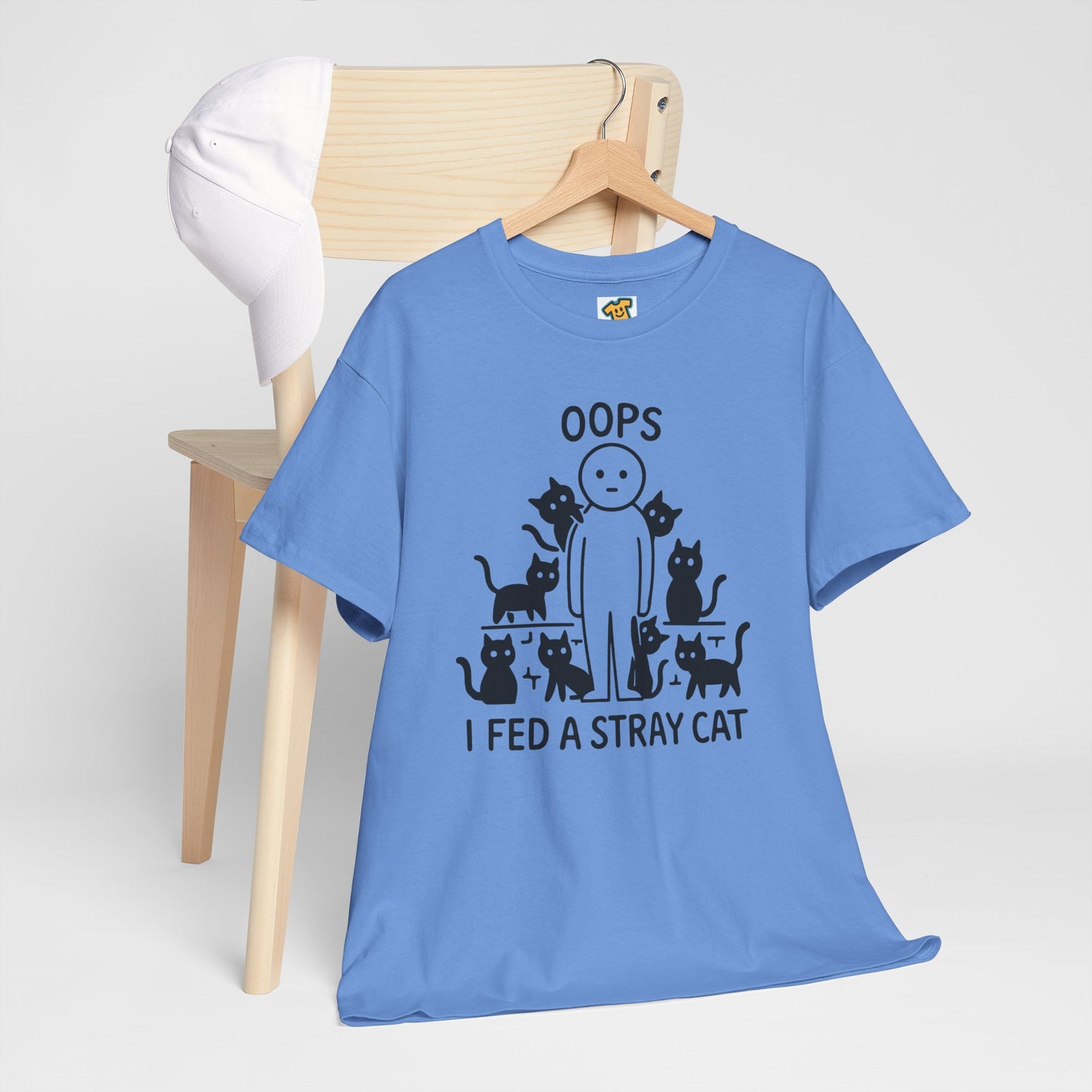 Funny Stray Cats Oops Unisex Tee
