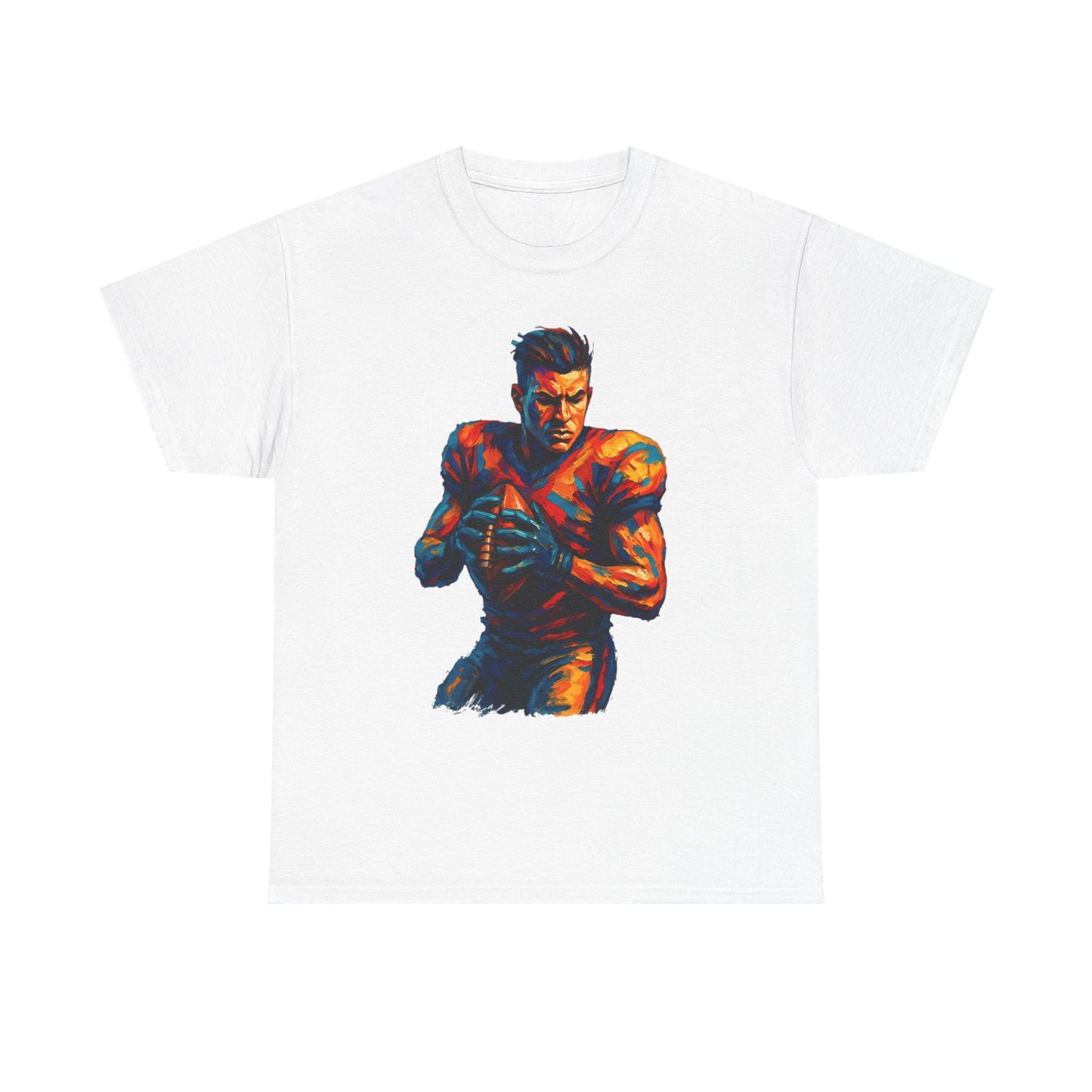 Vibrant Football Warrior T-Shirt