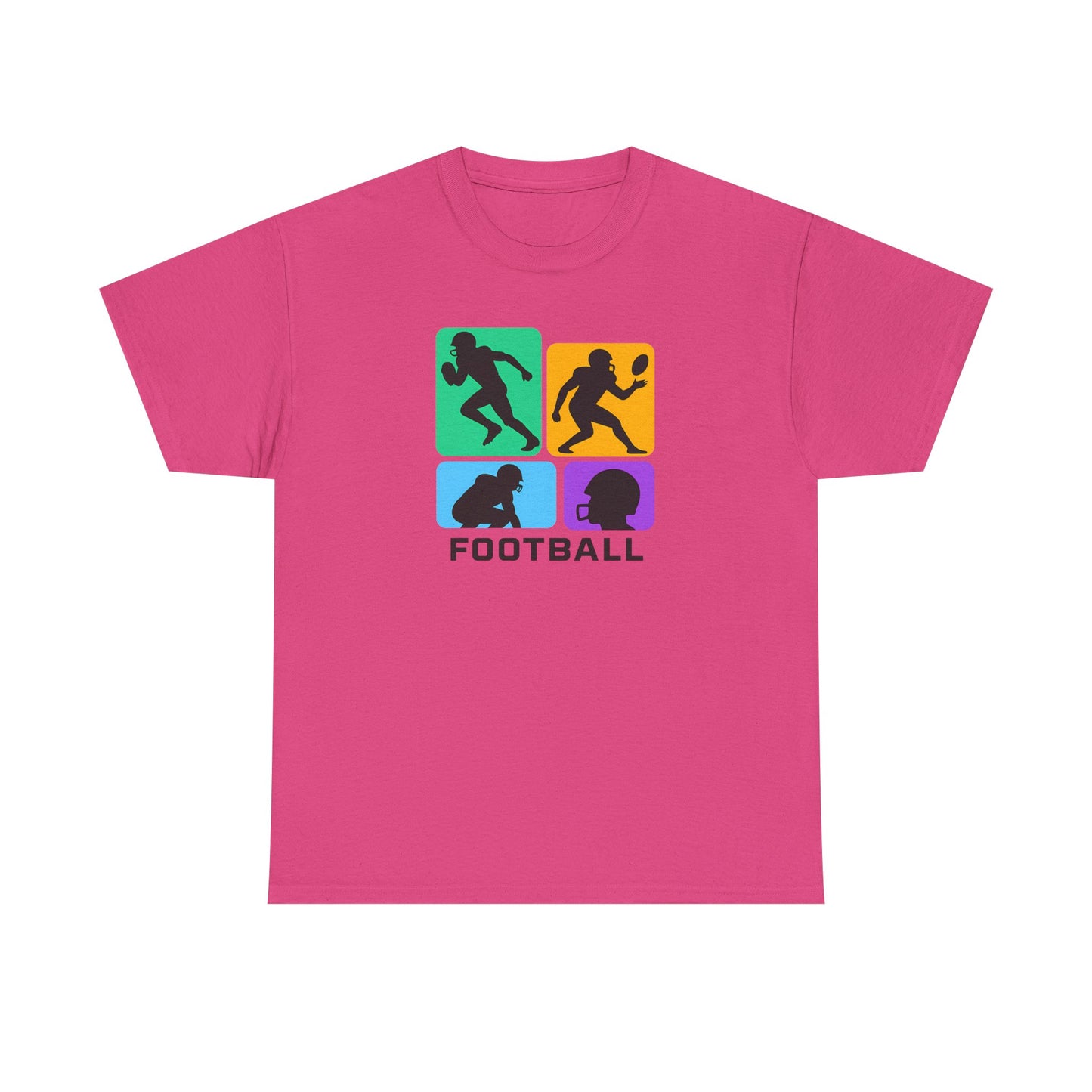Vibrant Football Action T-Shirt