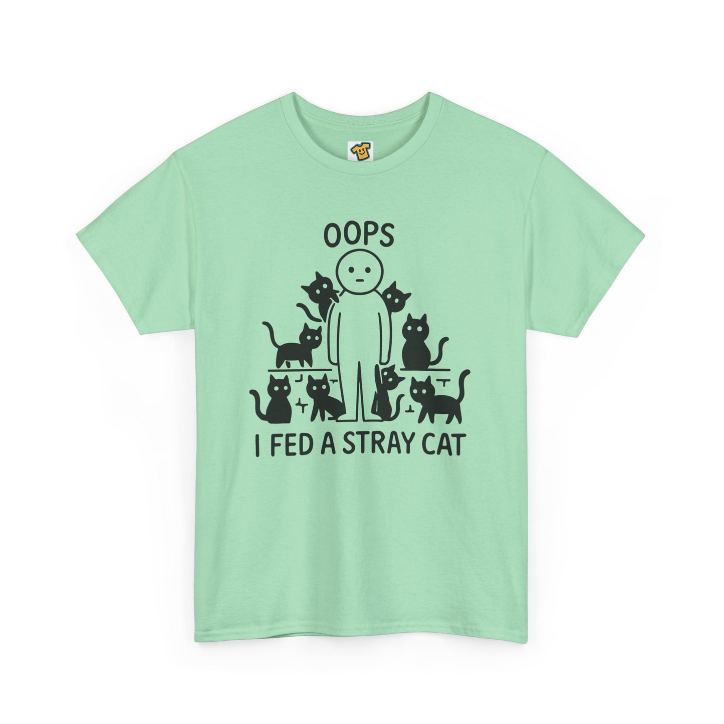 Funny Stray Cats Oops Unisex Tee