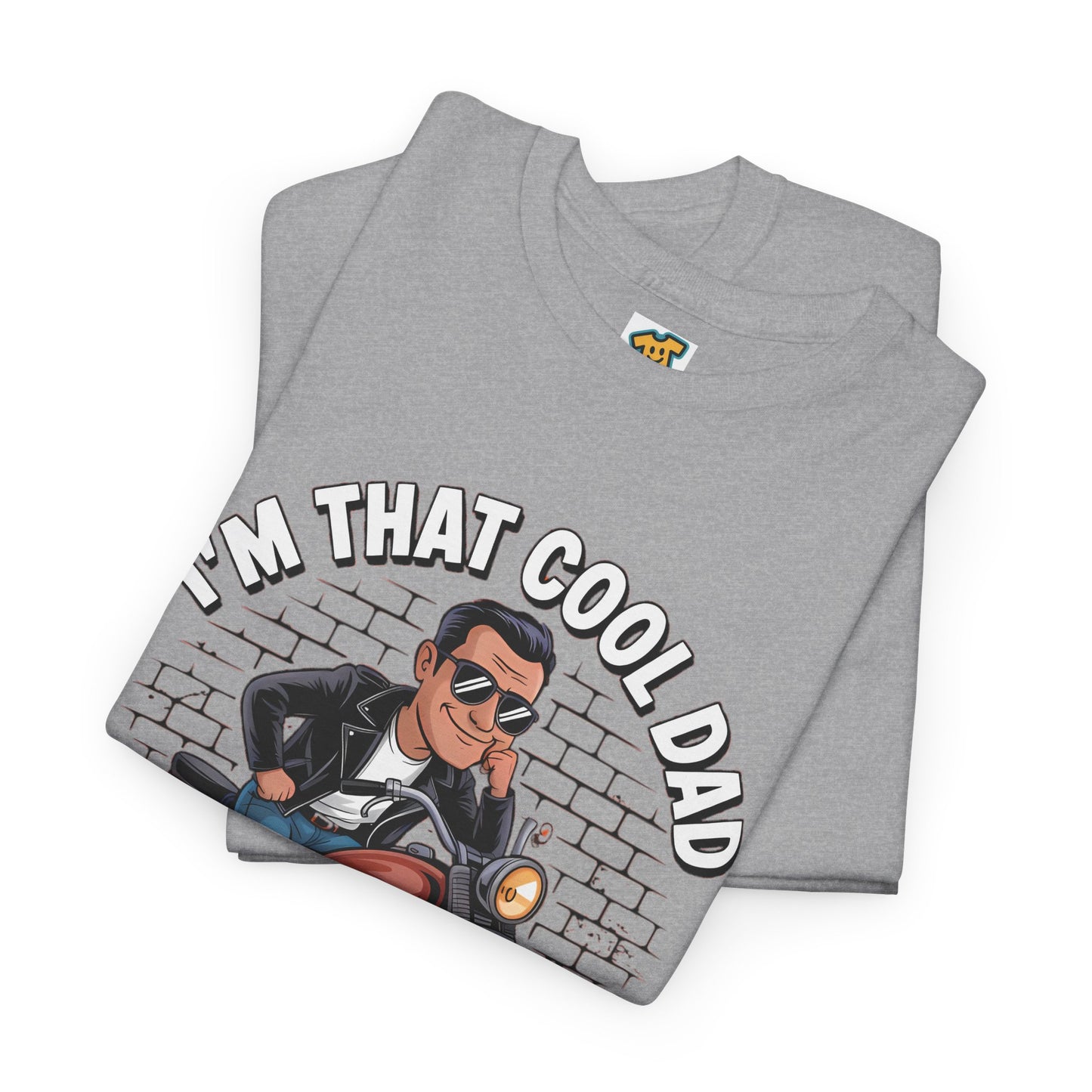 Cool Dad Unisex Tee Shirt - I'm that cool dad design