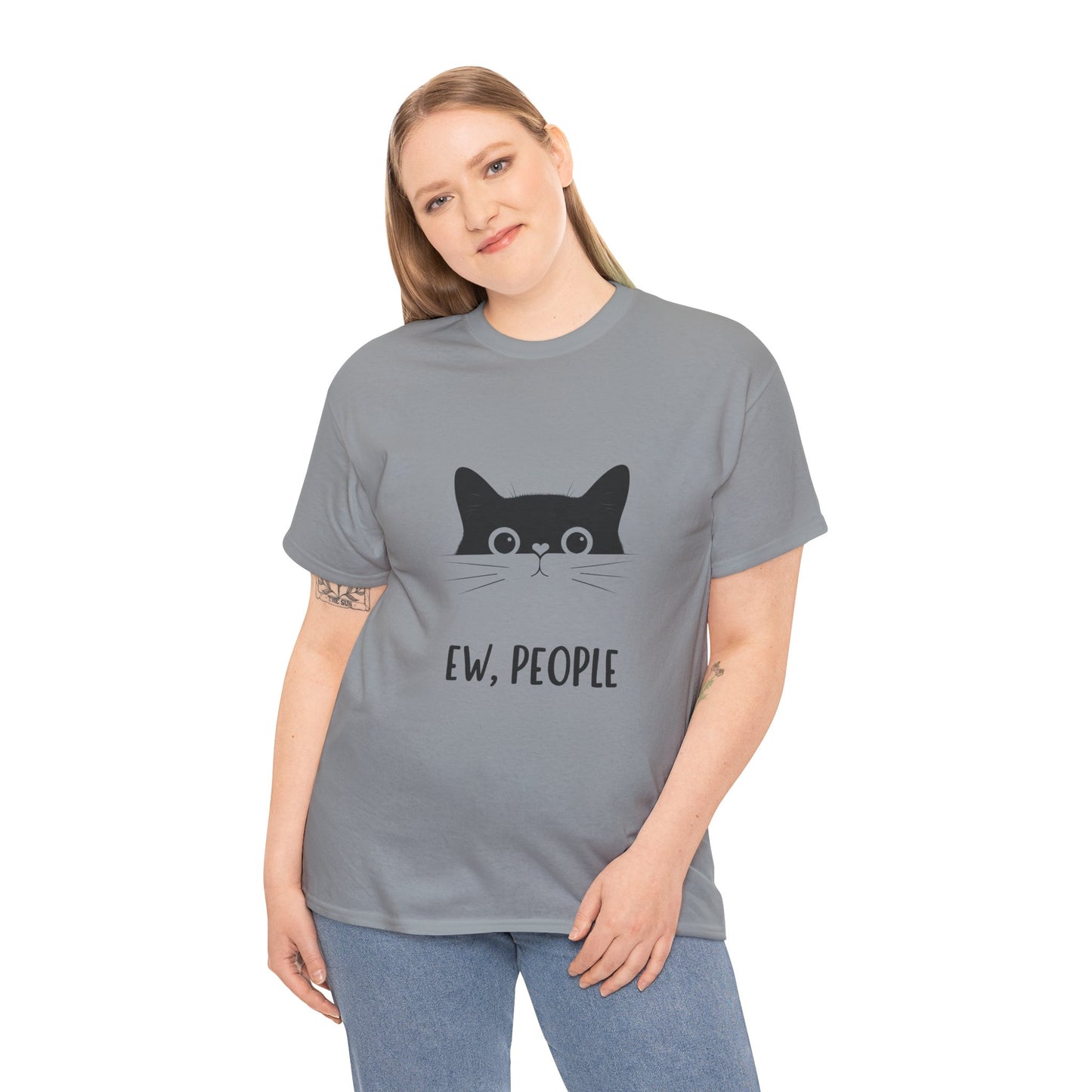 Ew People, Funny Cat Tee