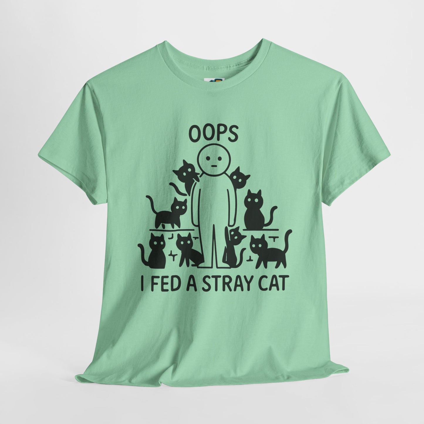 Funny Stray Cats Oops Unisex Tee