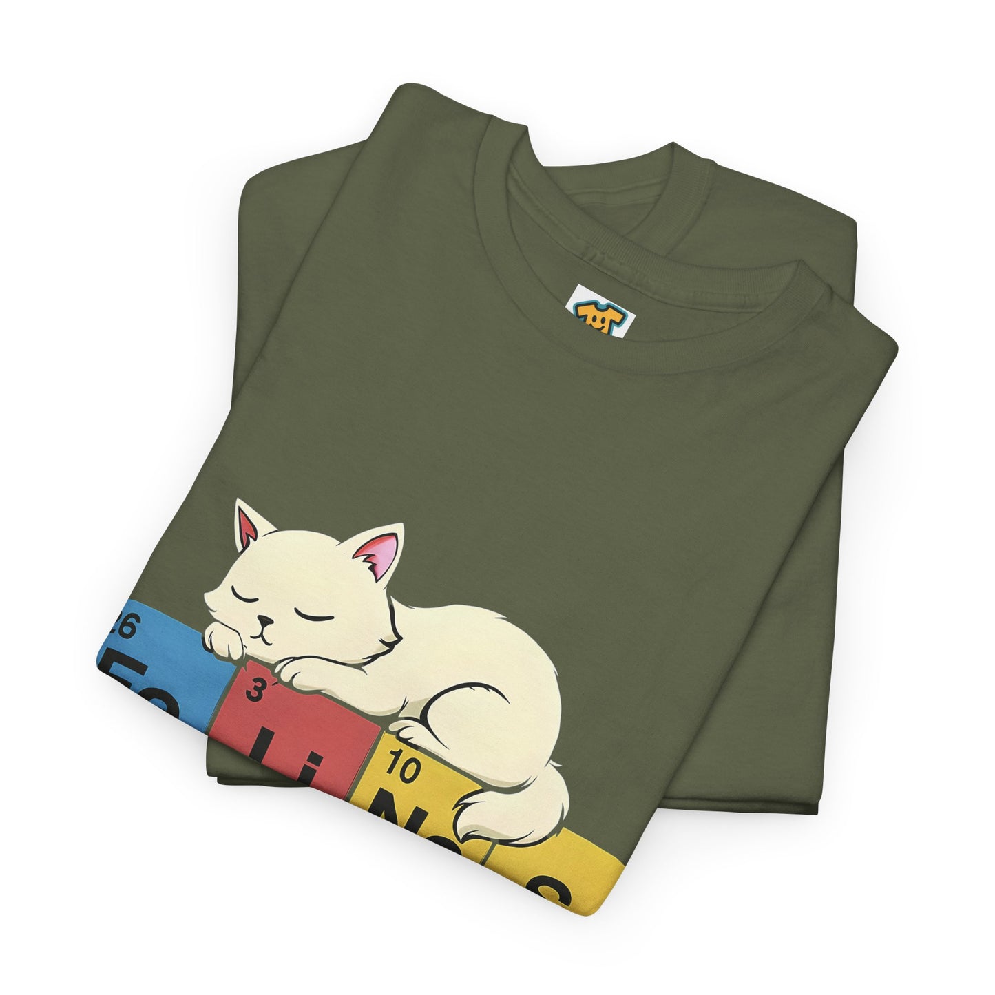 Cat Science Unisex Tee - Cute Feline Periodic Table T-Shirt for Cat Lovers