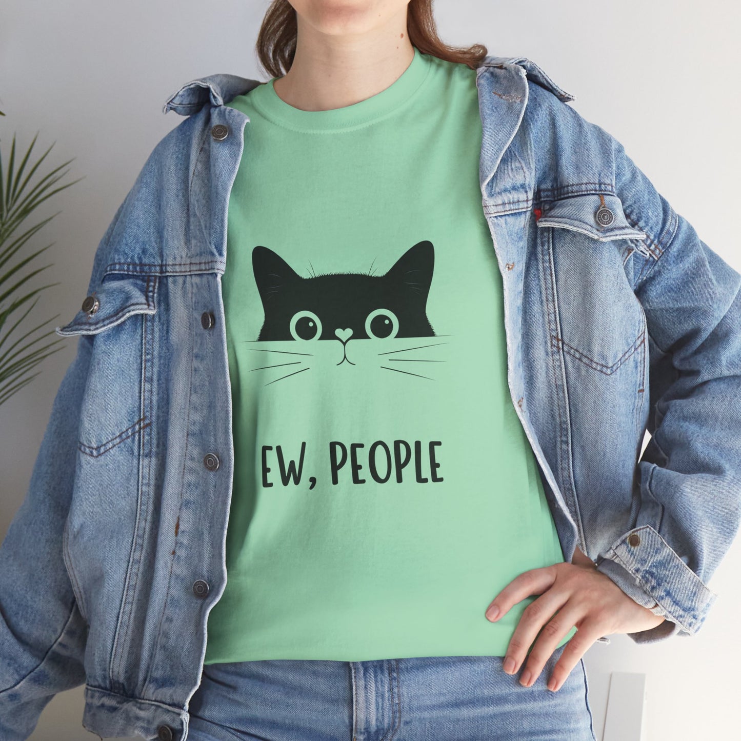 Ew People, Funny Cat Tee