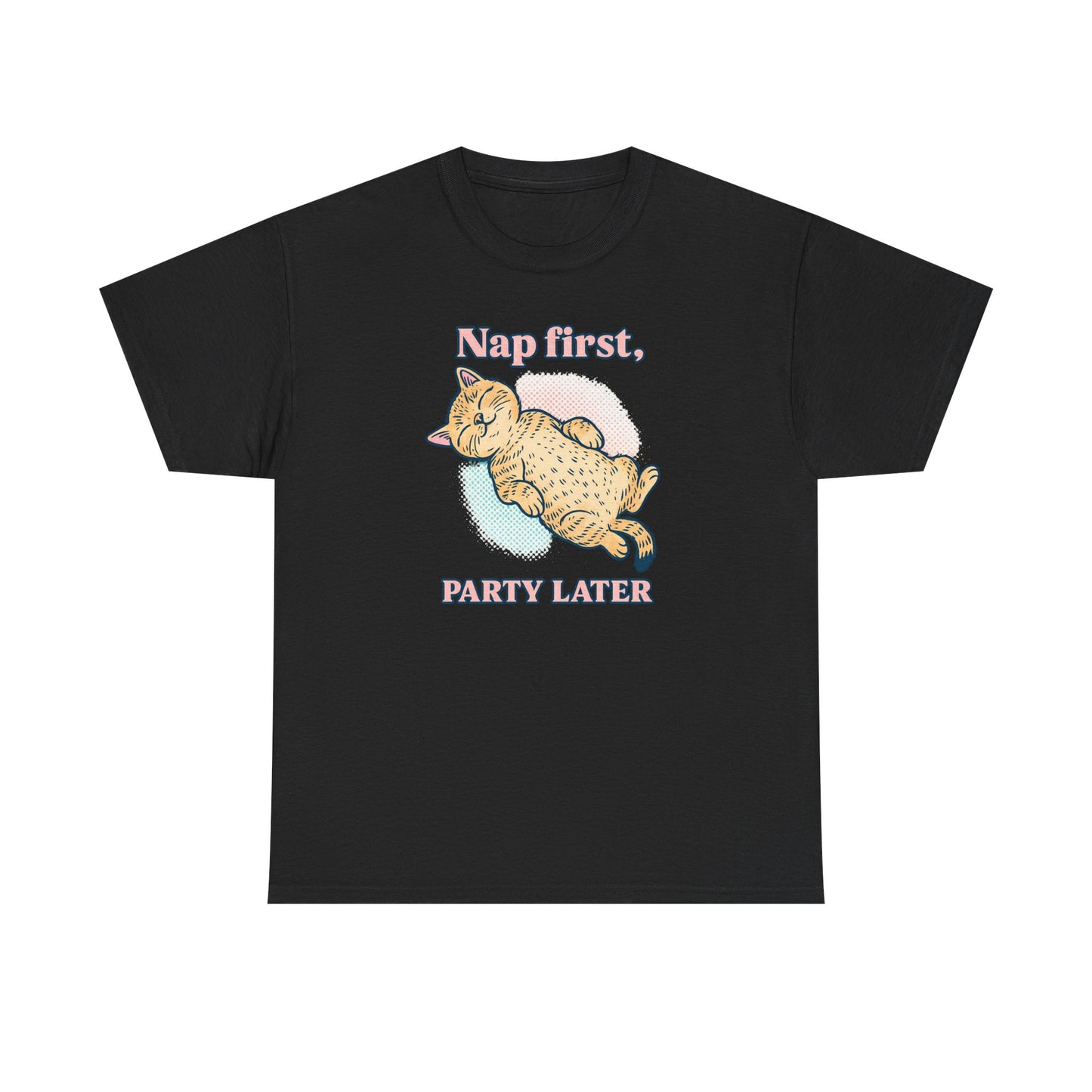 Cat Nap Party T-Shirt