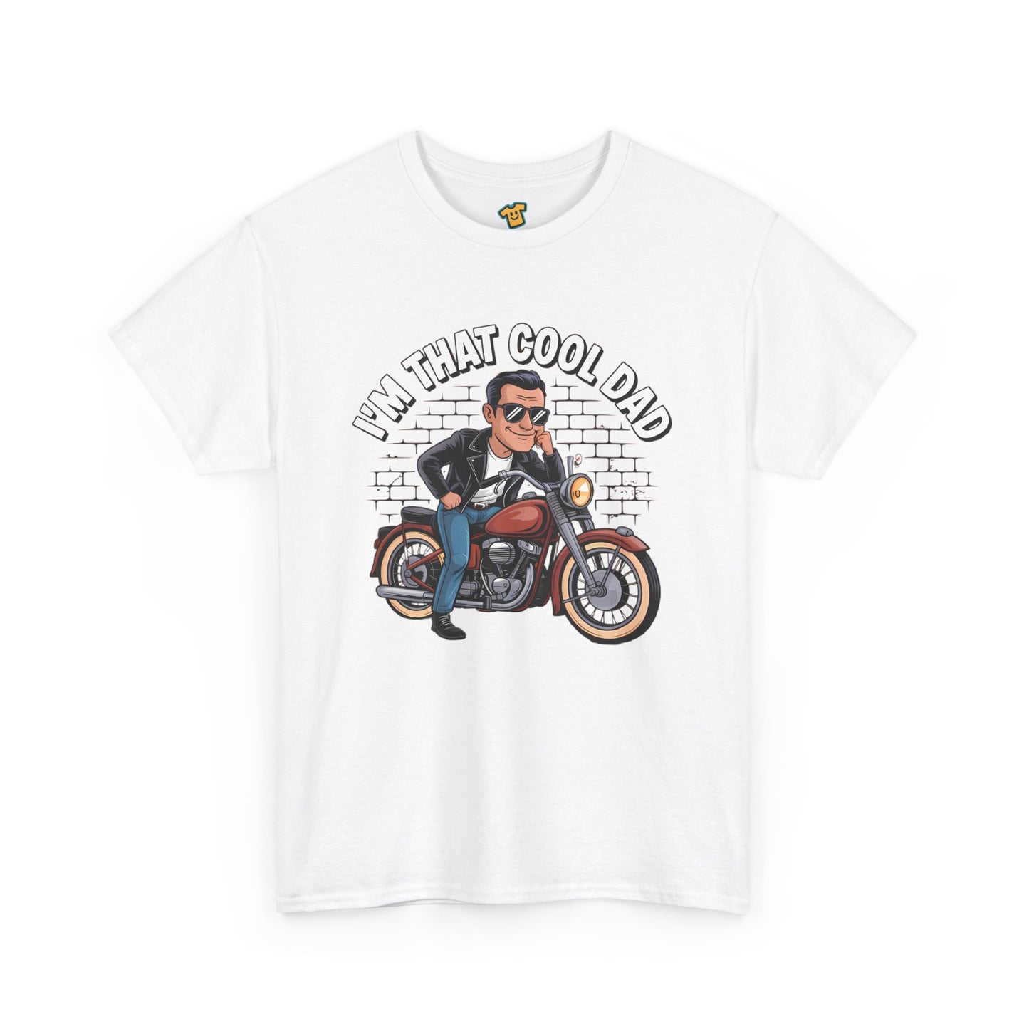 Cool Dad Unisex Tee Shirt - I'm that cool dad design