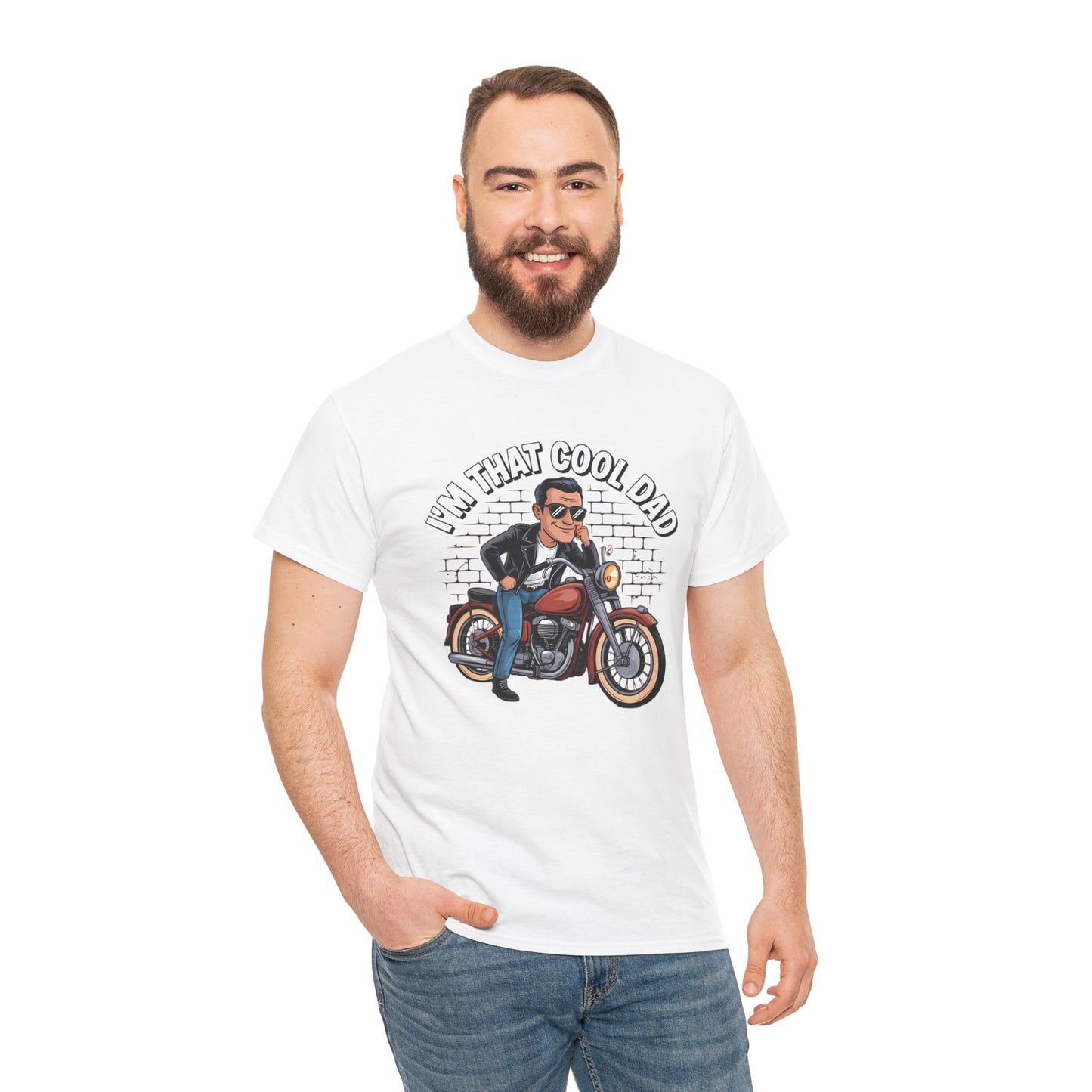 Cool Dad Unisex Tee Shirt - I'm that cool dad design