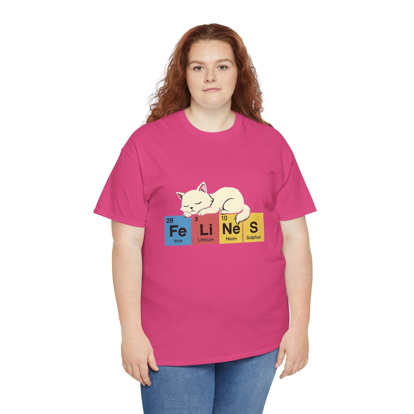 Cat Science Unisex Tee - Cute Feline Periodic Table T-Shirt for Cat Lovers