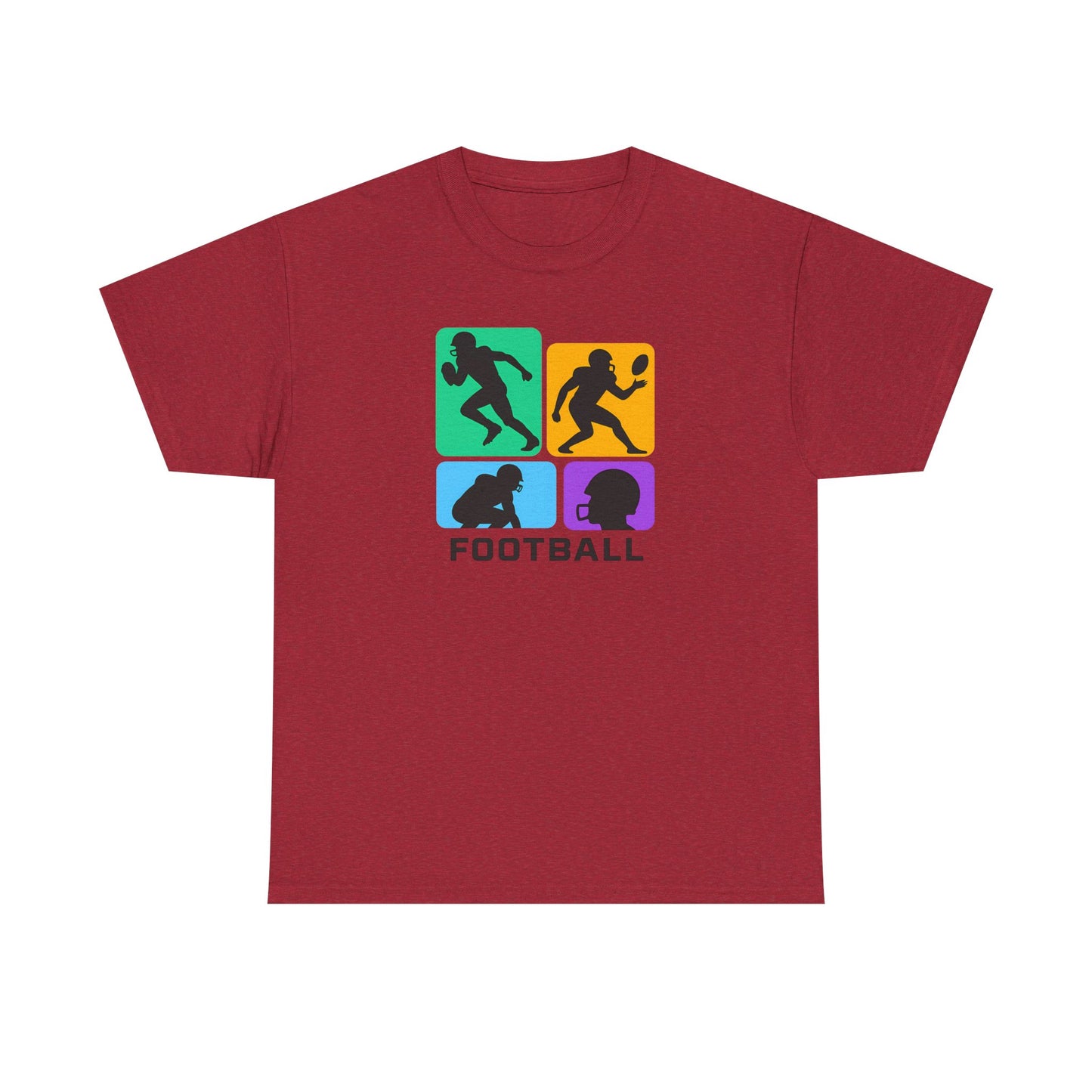 Vibrant Football Action T-Shirt