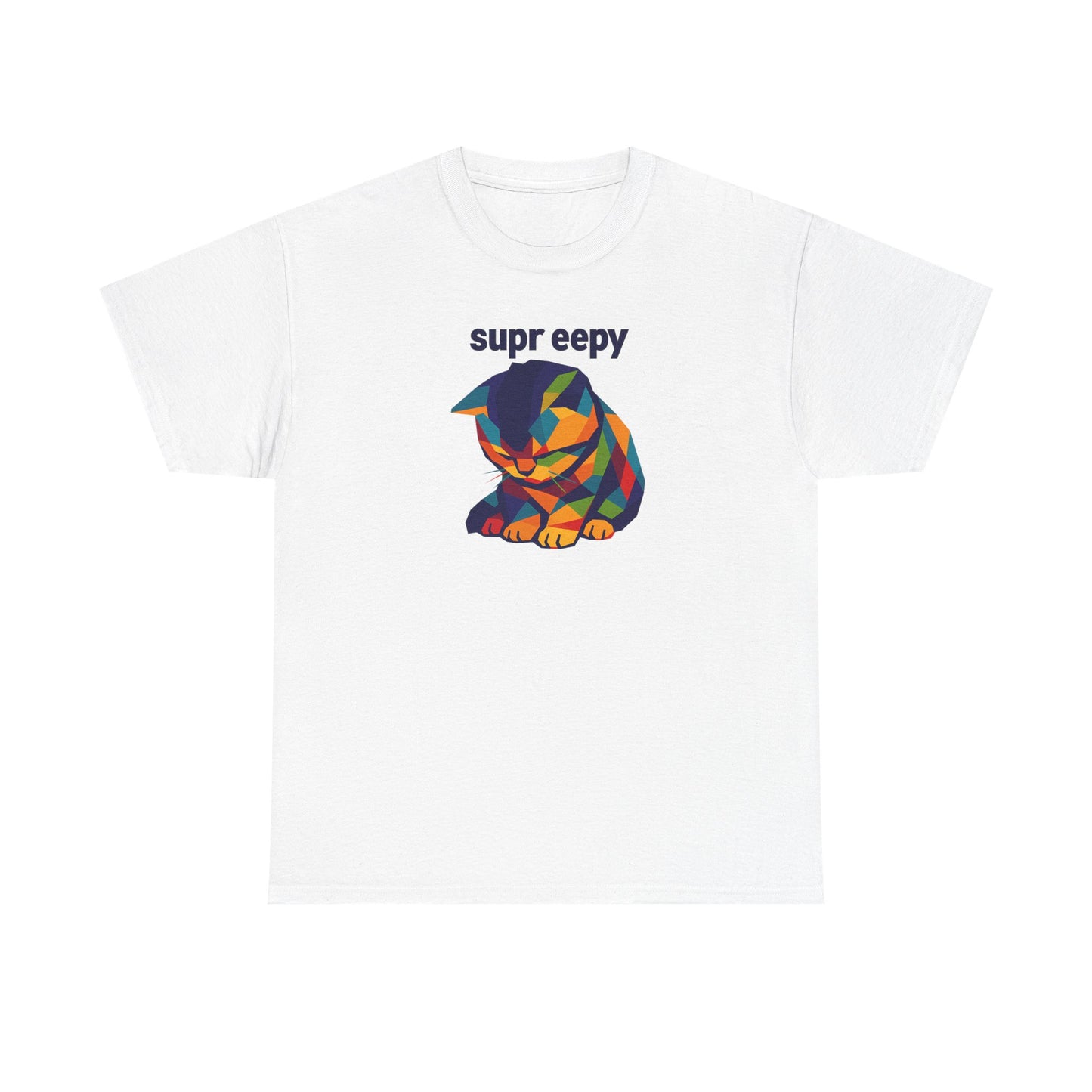 Colorful Cat Dreamer T-Shirt